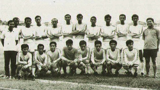 ĐT bóng đá miền Nam Việt Nam từng vô địch SEAP Games năm 1959 và hai đội Cảng Sài Gòn, Hải Quan được thành lập năm 1975. ĐT bóng đá miền Nam Việt Nam từng vô địch SEAP Games năm 1959 và hai đội Cảng Sài Gòn, Hải Quan được thành lập năm 1975.