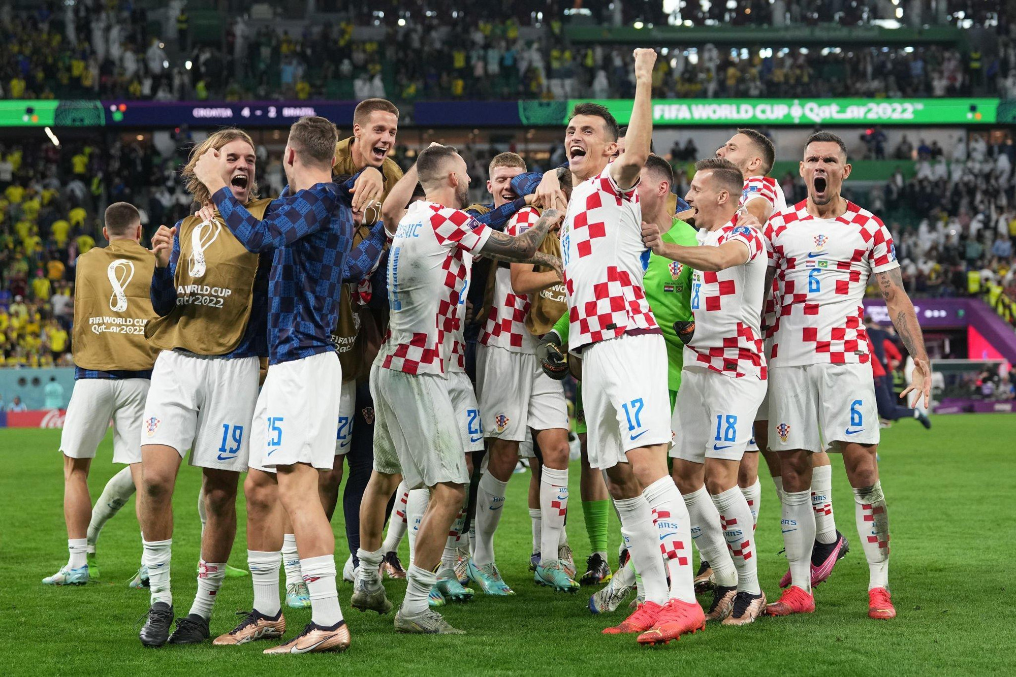 Croatia đang làm tốt hơn mong đợi so với những gì họ có. (Ảnh: Getty Images)