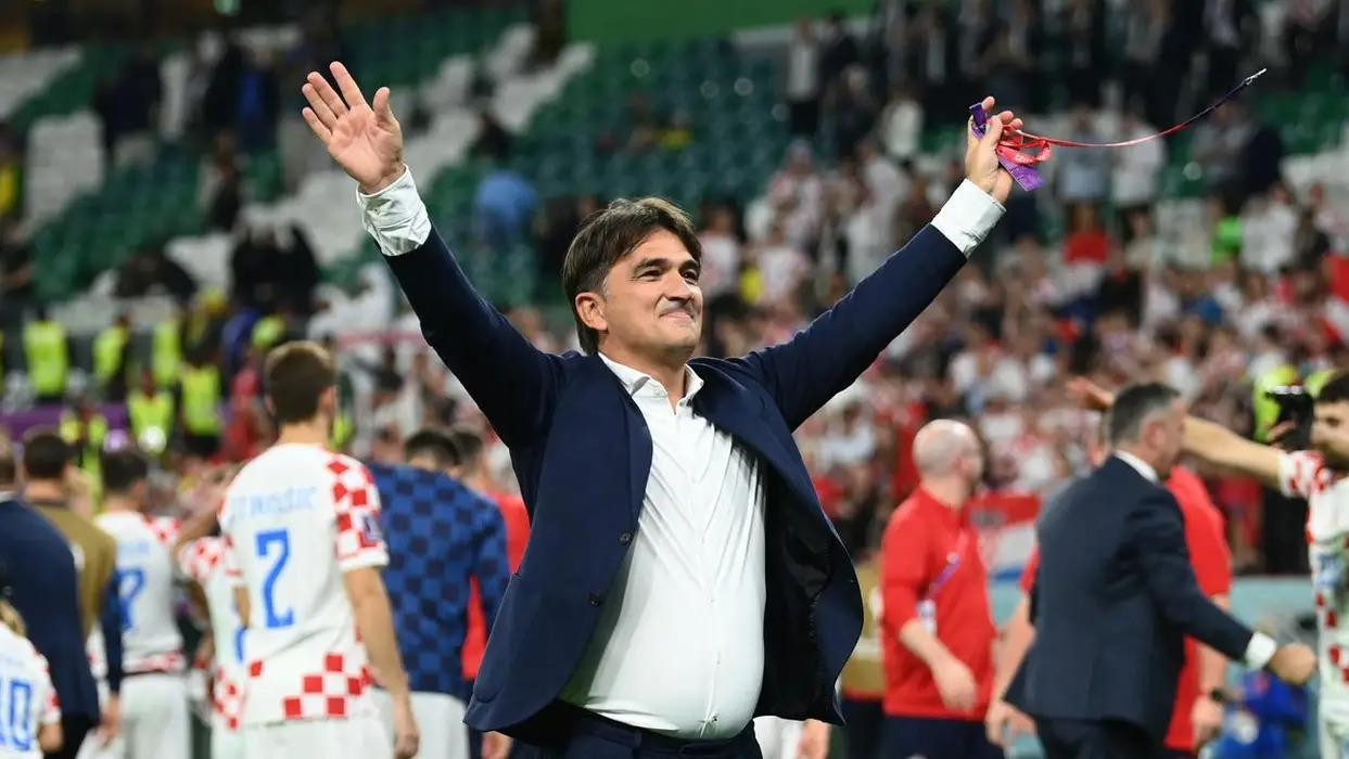 Những khoảnh khắc của HLV Zlatko Dalic tại World Cup 2022. (Ảnh: Getty Images)