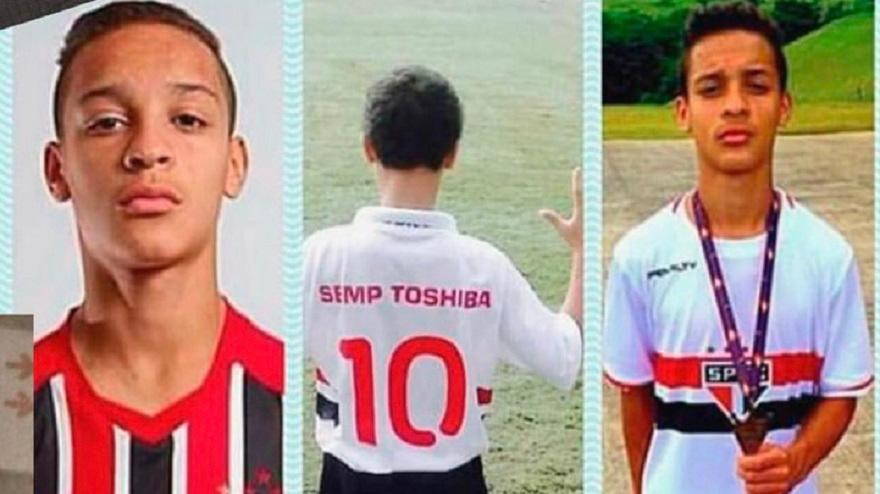 Antony thời ở Học viện Sao Paolo. (Ảnh: Ajax) Antony thời ở Học viện Sao Paolo. (Ảnh: Ajax)