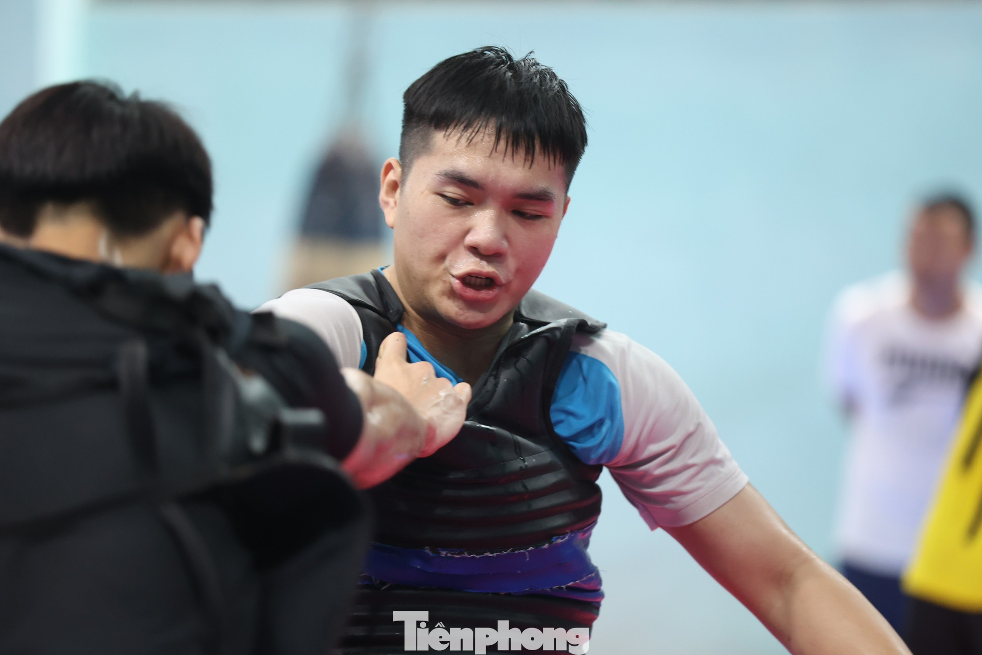 Ban huấn luyện Pencak Silat Việt Nam đã có những bài tập phù hợp để giúp các tuyển thủ làm quen với luật mới. Ban huấn luyện Pencak Silat Việt Nam đã có những bài tập phù hợp để giúp các tuyển thủ làm quen với luật mới.