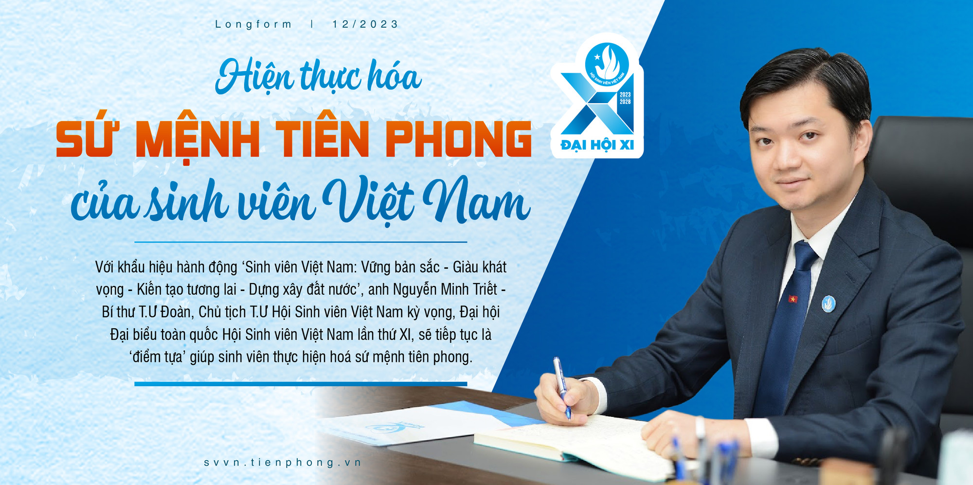 Hiện thực hóa sứ mệnh tiên phong của sinh viên Việt Nam