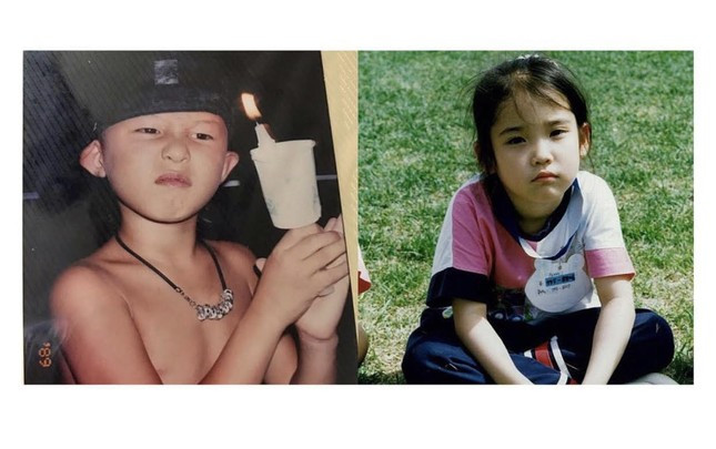 Những bức ảnh "khi xưa ta bé" của IU và G-Dragon đặt cạnh bên nhau cũng được nhiều khán giả đem ra so sánh khiến công chúng, dư luận dậy sóng và không khỏi giật mình trước những nét tương đồng khá giống của hai ngôi sao K-pop này.