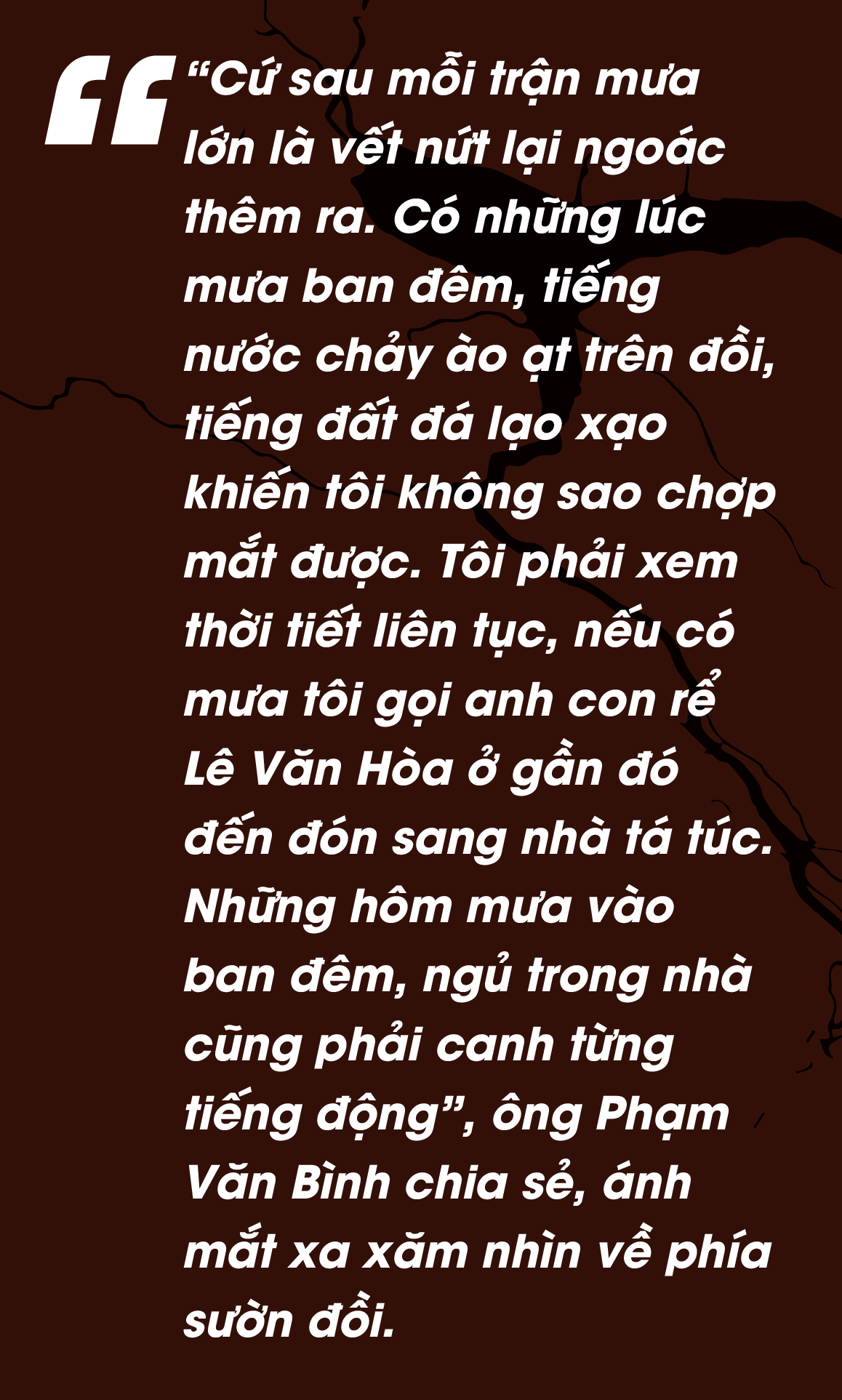 Nỗi lo 'Sơn thần' nổi giận - Bài 1: Những vết thương chưa liền của núi ảnh 17