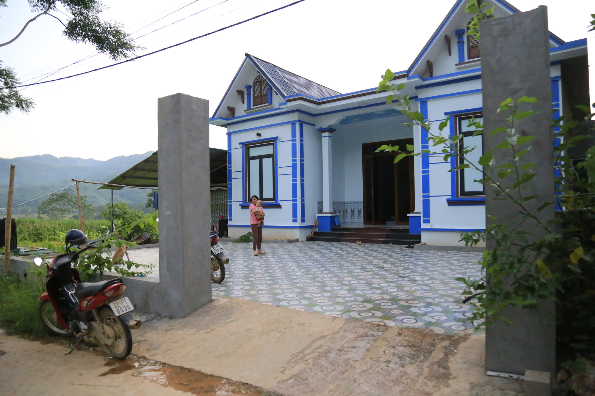 Căn nhà mới của chị Triệu Thị Quynh