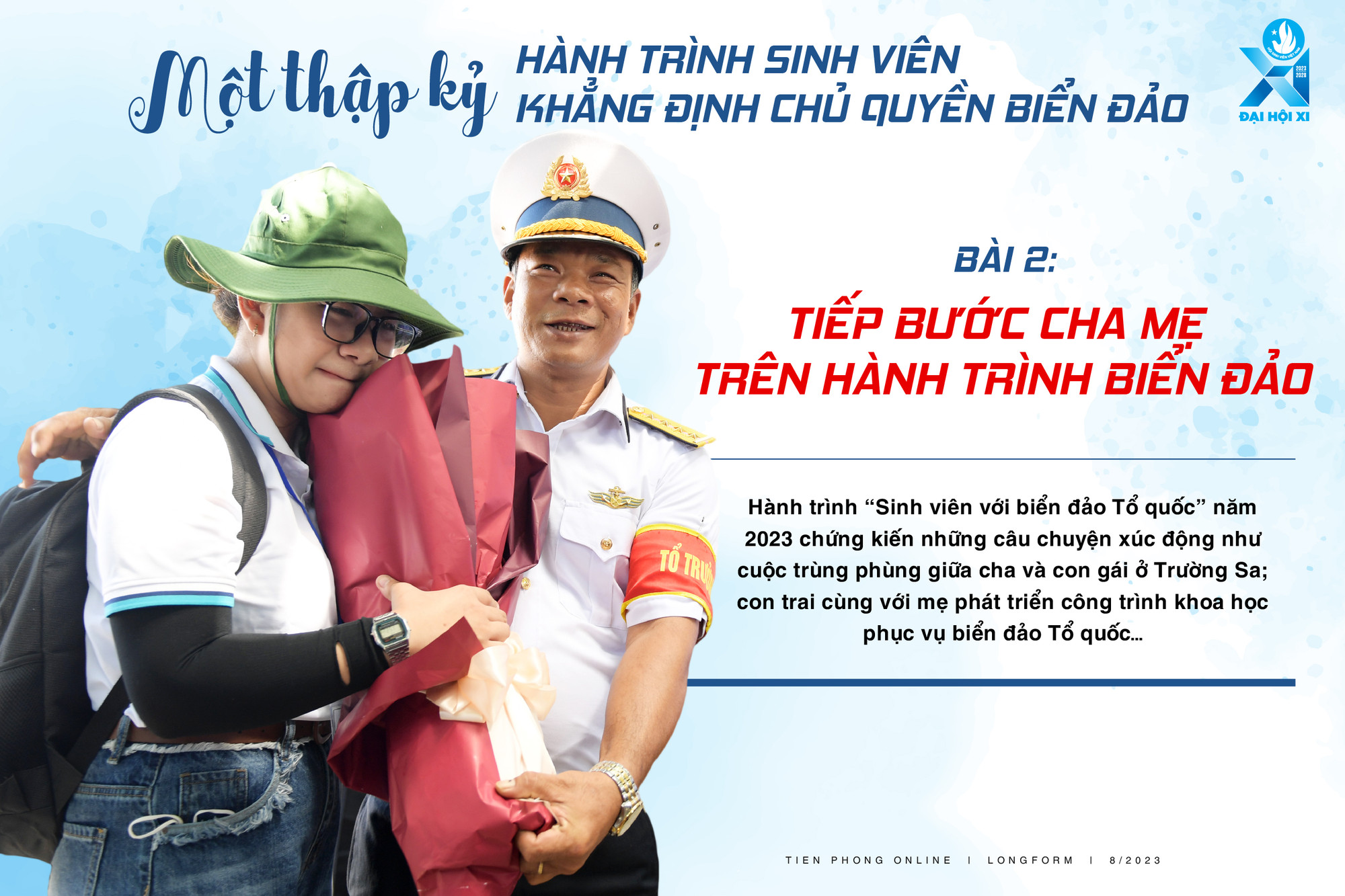 Một thập kỷ hành trình sinh viên khẳng định chủ quyền biển đảo: Tiếp bước cha mẹ
