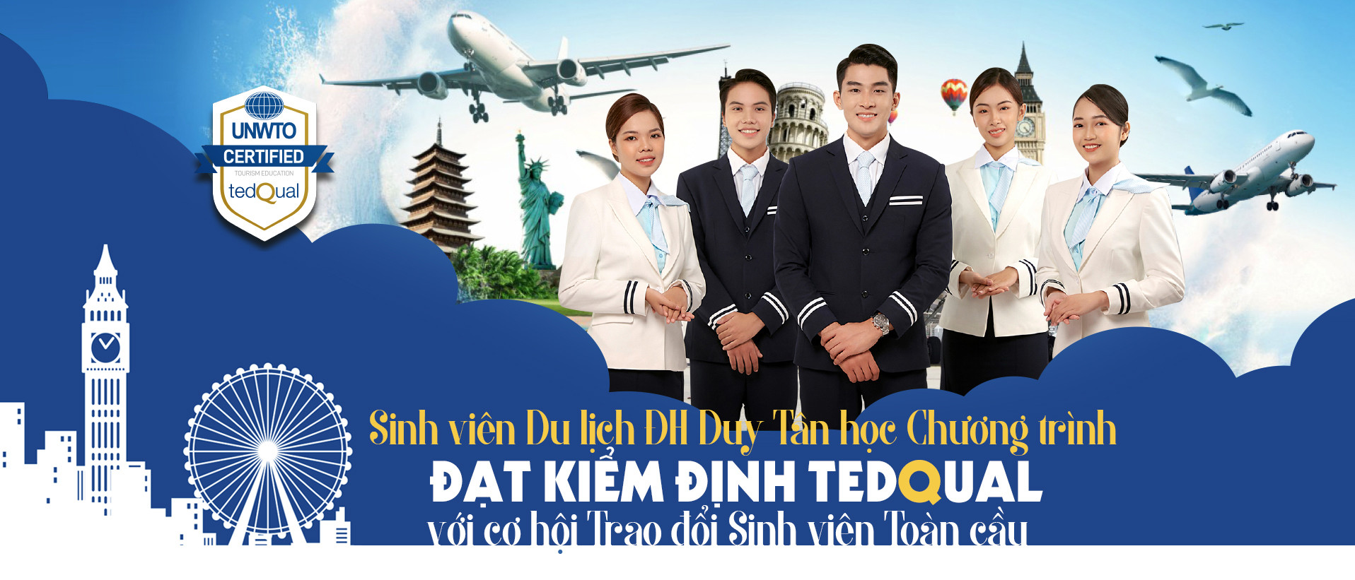 Sinh viên Du lịch Đại học Duy Tân học Chương trình đạt Kiểm định TedQual