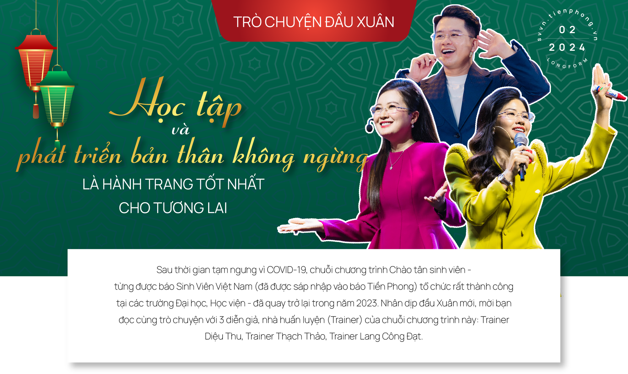 Học tập và phát triển bản thân không ngừng là hành trang tốt nhất cho tương lai