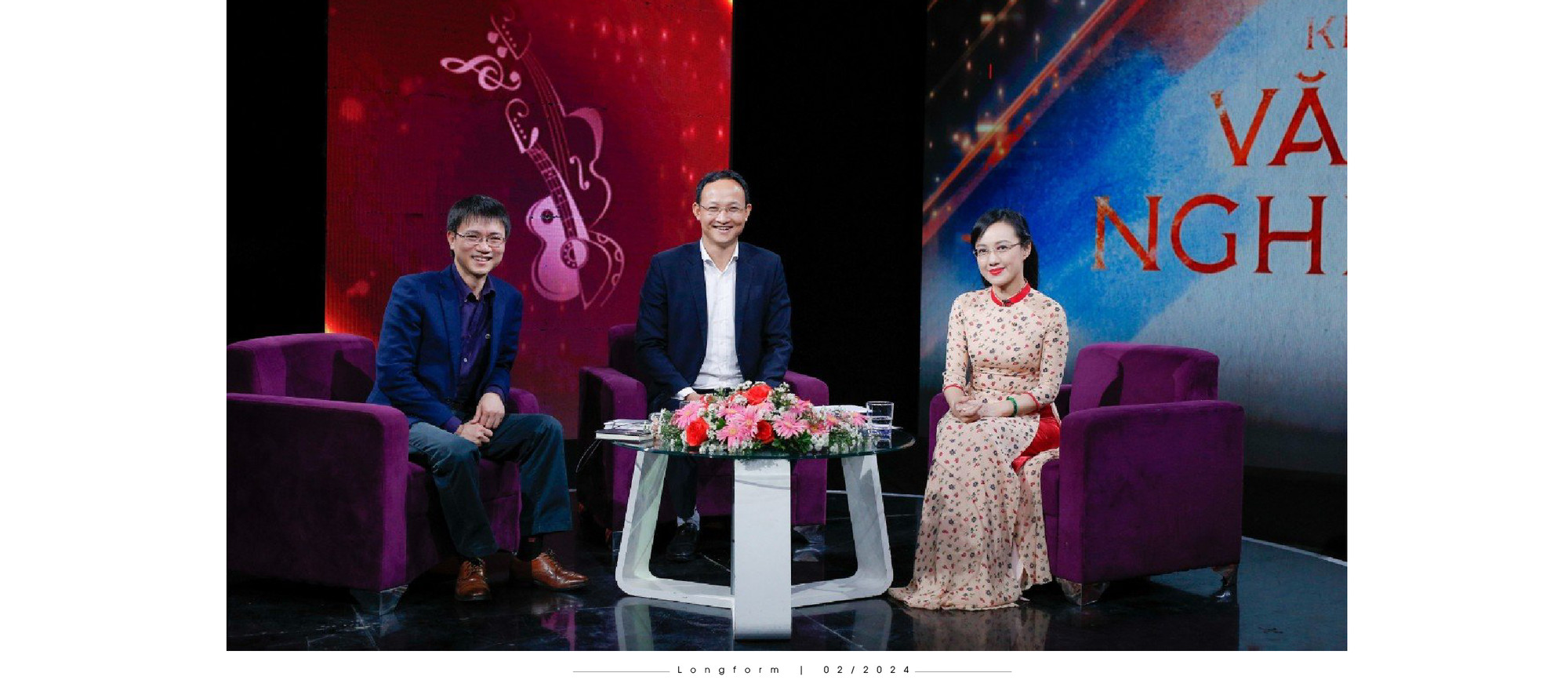 Nhà báo Nguyễn Tuấn Anh là khách mời trên VTV1 cùng tác giả sách, bác sĩ Phạm Quốc Khánh