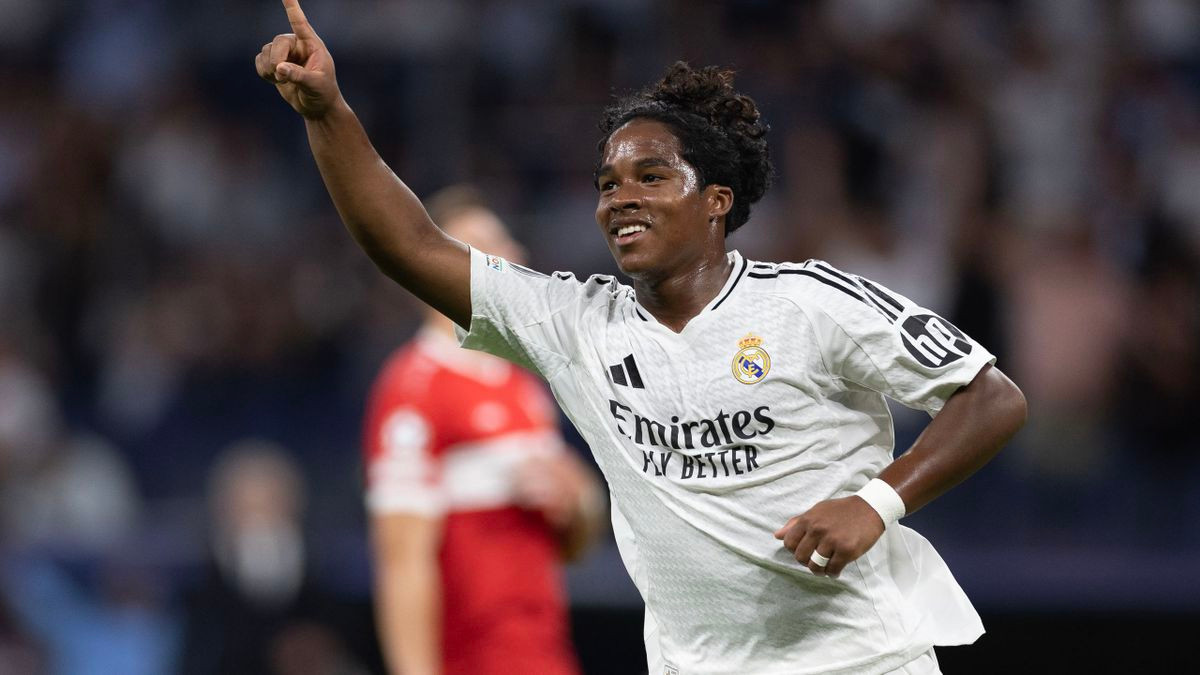 Thần đồng' Endrick vượt Raul, đi vào lịch sử Real Madrid | Báo điện tử Tiền  Phong