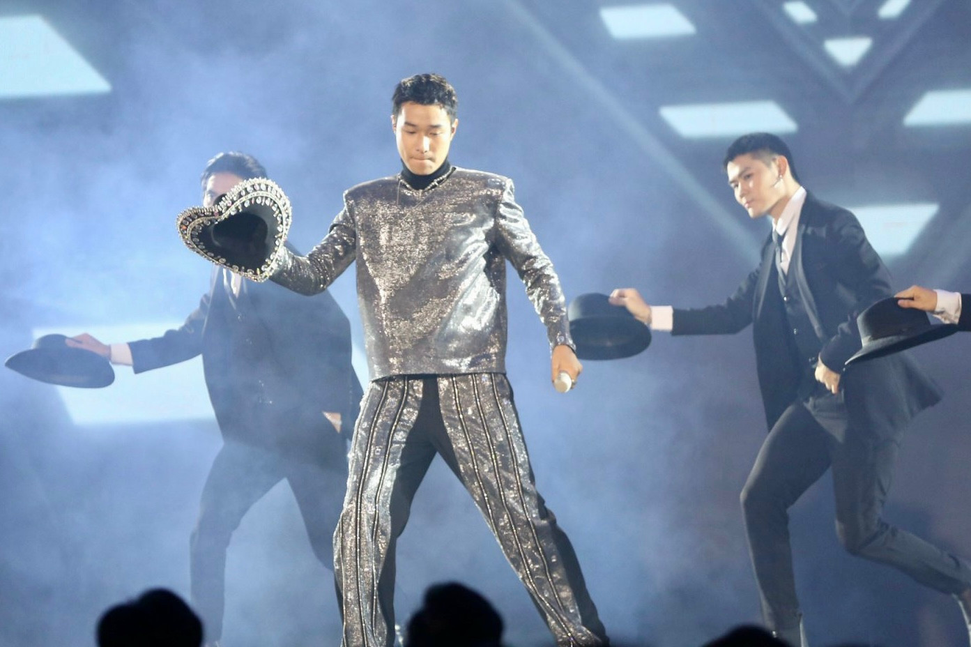 Khả năng chọn bài của Hà An Huy chưa được ổn như vũ đạo. Ảnh: BTC Khả năng chọn bài của Hà An Huy chưa được ổn như vũ đạo. Ảnh: BTC