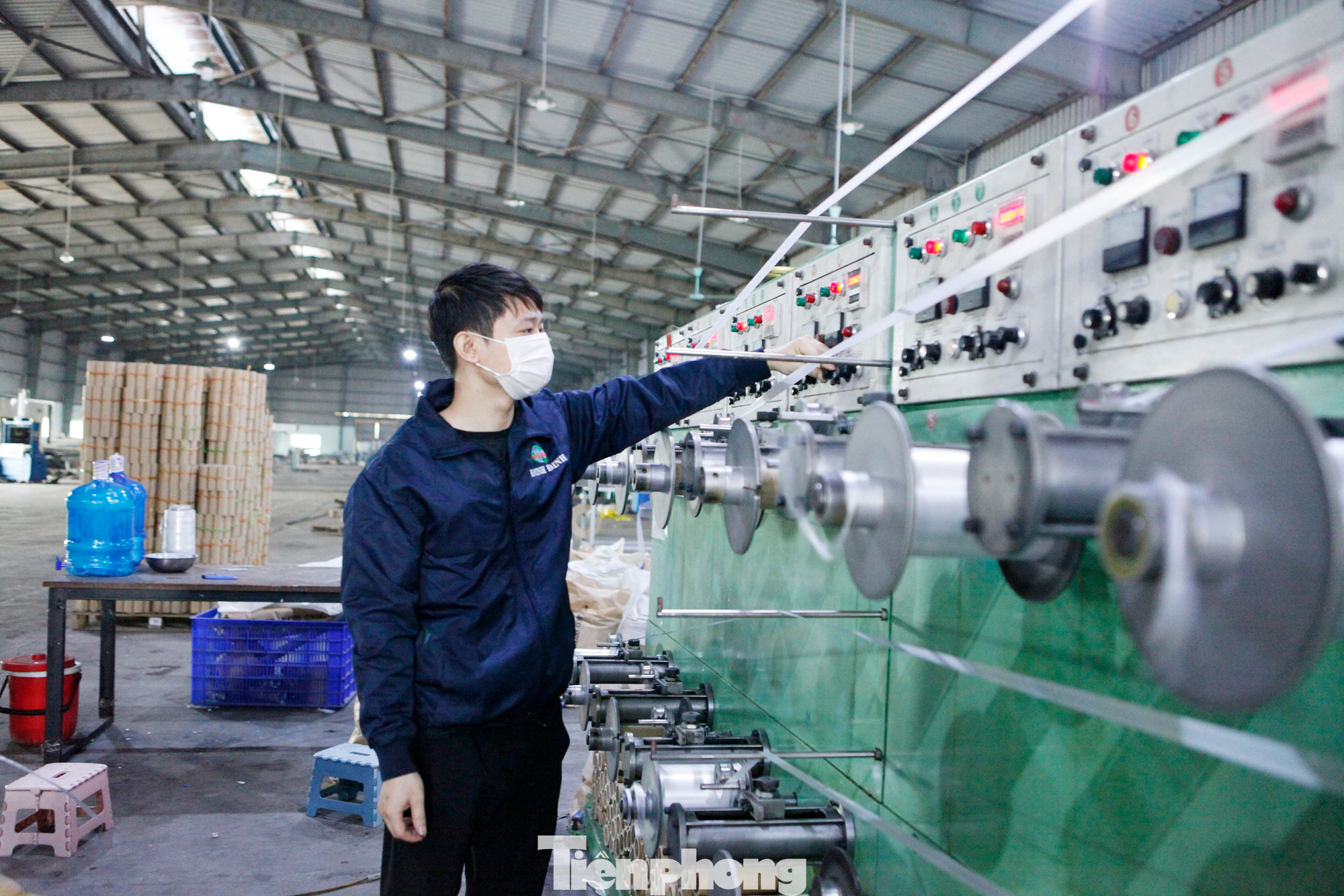 Cơ sở của sản xuất của doanh nghiệp tư nhân trong nước đầu tư tại khu công nghiệp ở tỉnh Bắc Ninh. Ảnh: Nguyễn Thắng.