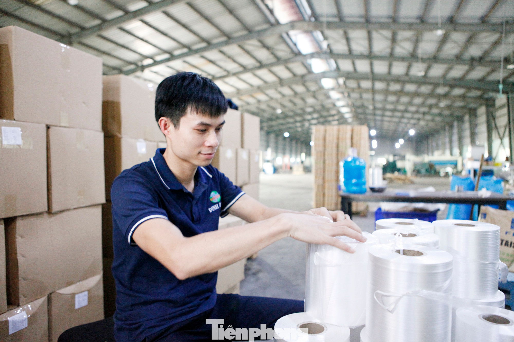 Một doanh nghiệp của tỉnh Bắc Ninh đầu tư sản xuất trong khu công nghiệp của tỉnh. Ảnh: Nguyễn Thắng.