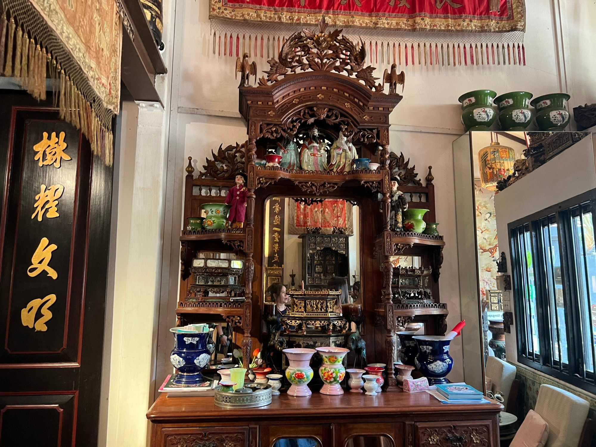 Không gian nhỏ xinh của Bảo tàng The Intan tại Singapore được tận dụng tối đa, kéo gần du khách với những trải nghiệm về văn hóa, lịch sử của đất nước này.