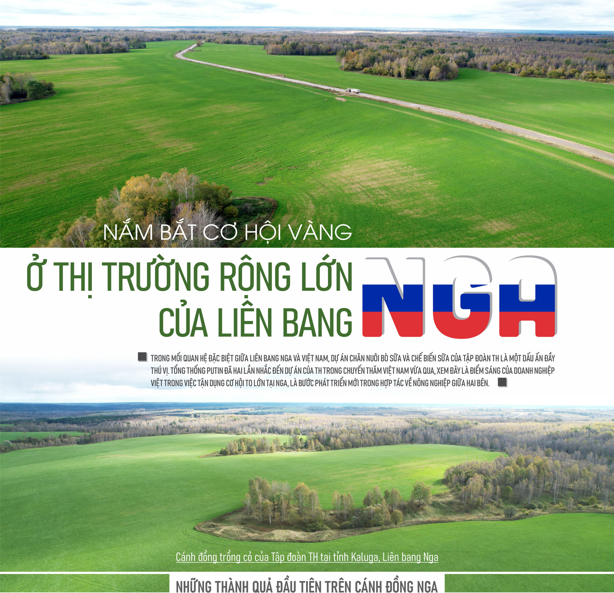 Nắm bắt cơ hội vàng ở thị trường rộng lớn của Liên bang Nga