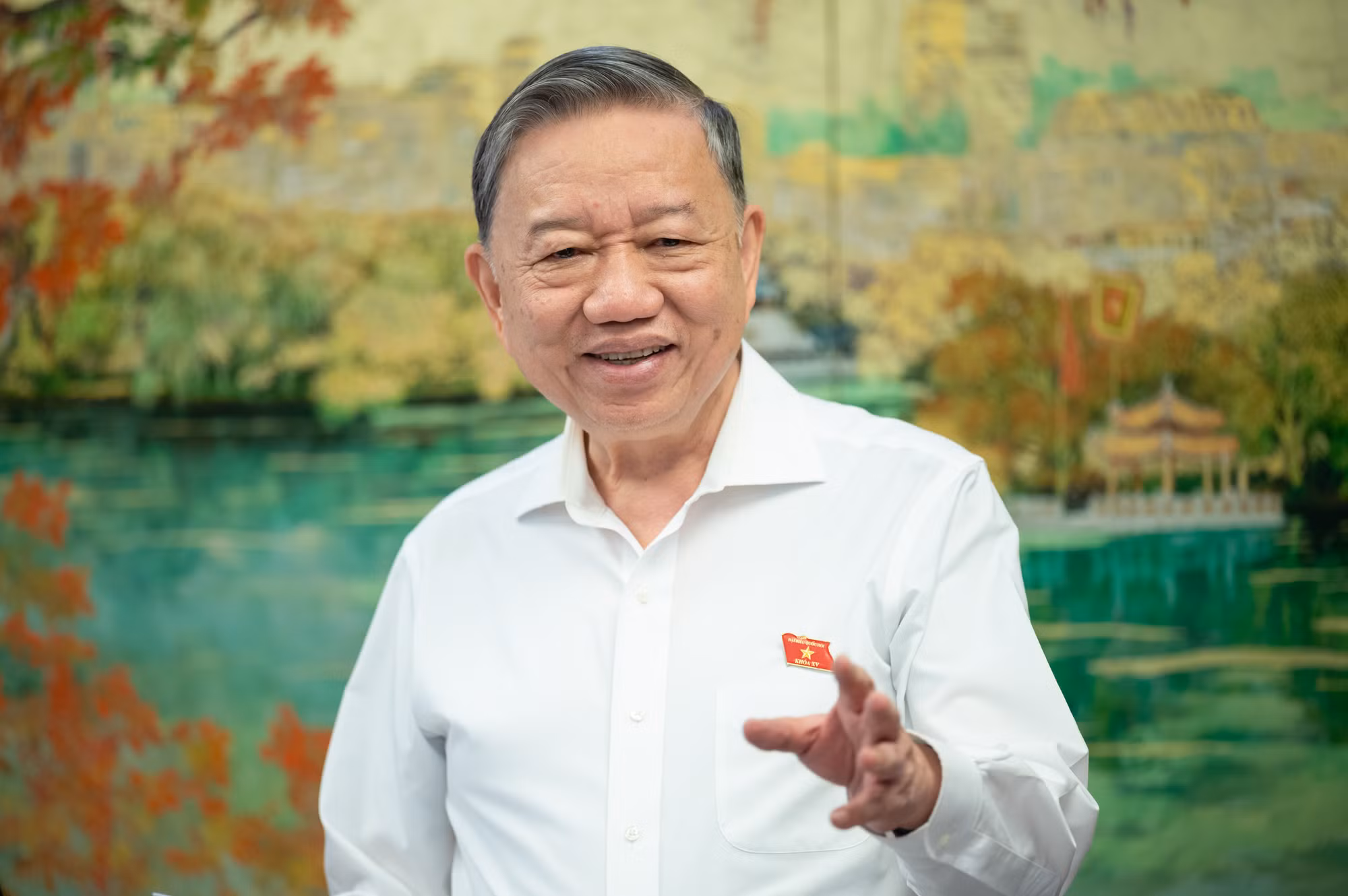 Tổng Bí thư Tô Lâm phát biểu tại phiên thảo luận ở tổ tại Kỳ họp thứ 8, Quốc hội khóa XV.