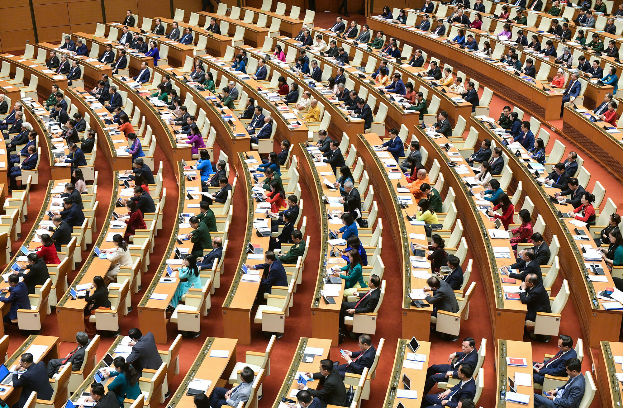 Tổng Bí thư Tô Lâm phát biểu tại kỳ họp thứ 8, Quốc hội khóa XV.