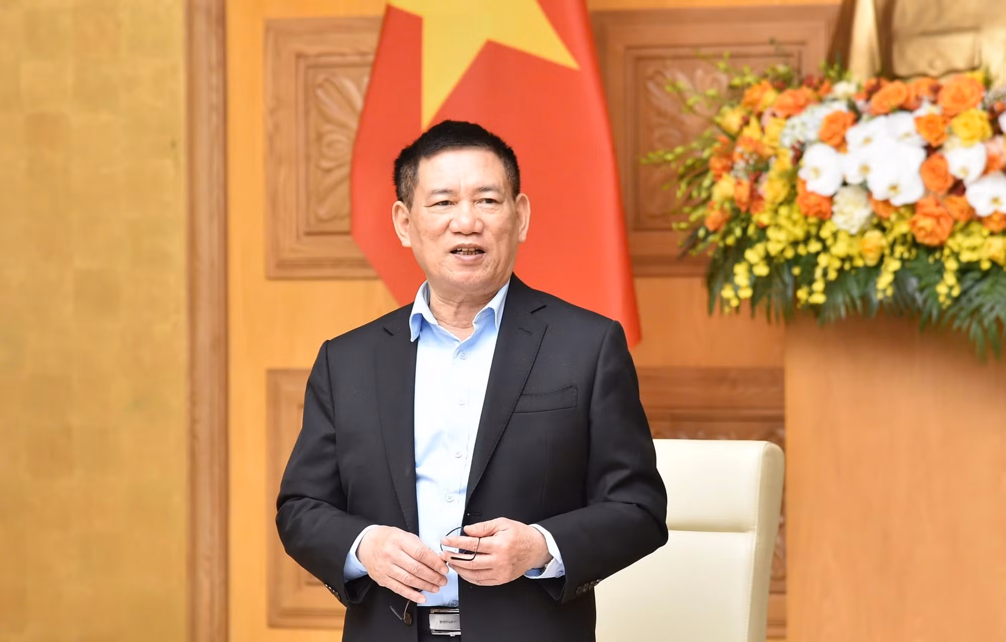 Thủ tướng Phạm Minh Chính và các thành viên Chính phủ tại cuộc họp sắp xếp, tinh gọn bộ máy