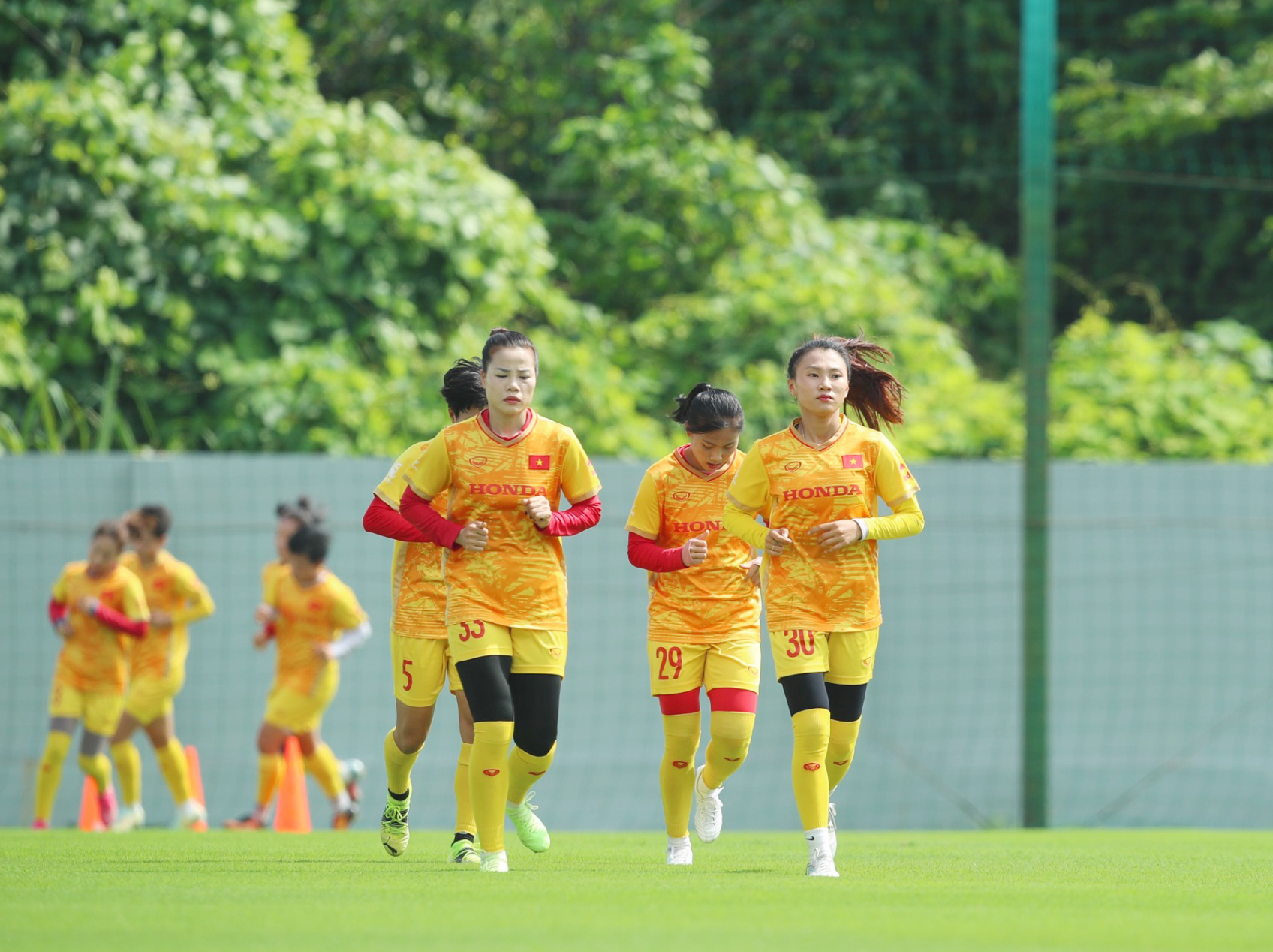 Đội tuyển nữ Việt Nam bước vào giai đoạn chuẩn bị nước rút cho World Cup 2023 (ảnh Anh Đoàn)