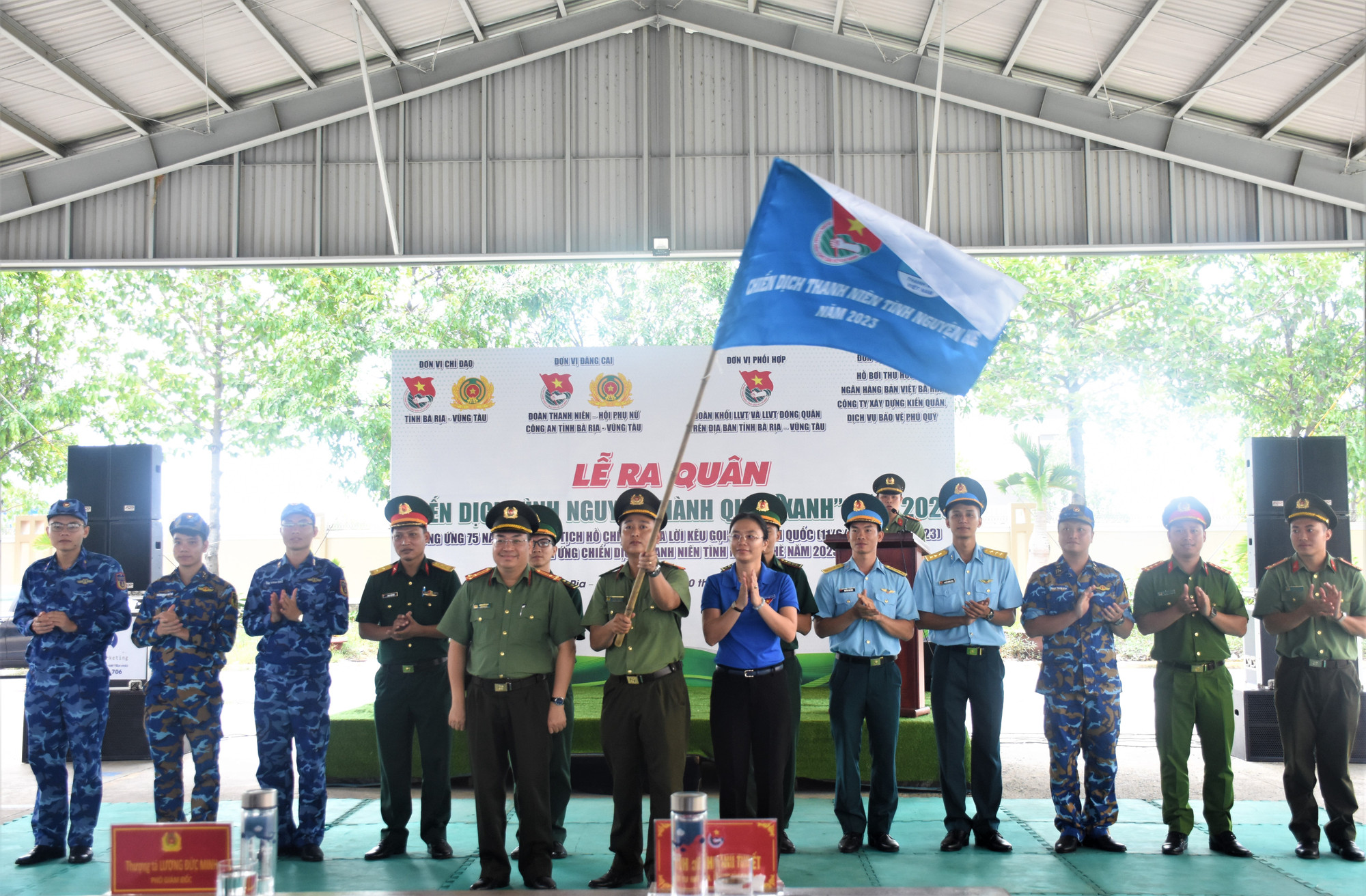 Lễ ra quân Chiến dịch Hành quân xanh của tỉnh Bà Rịa - Vũng Tàu