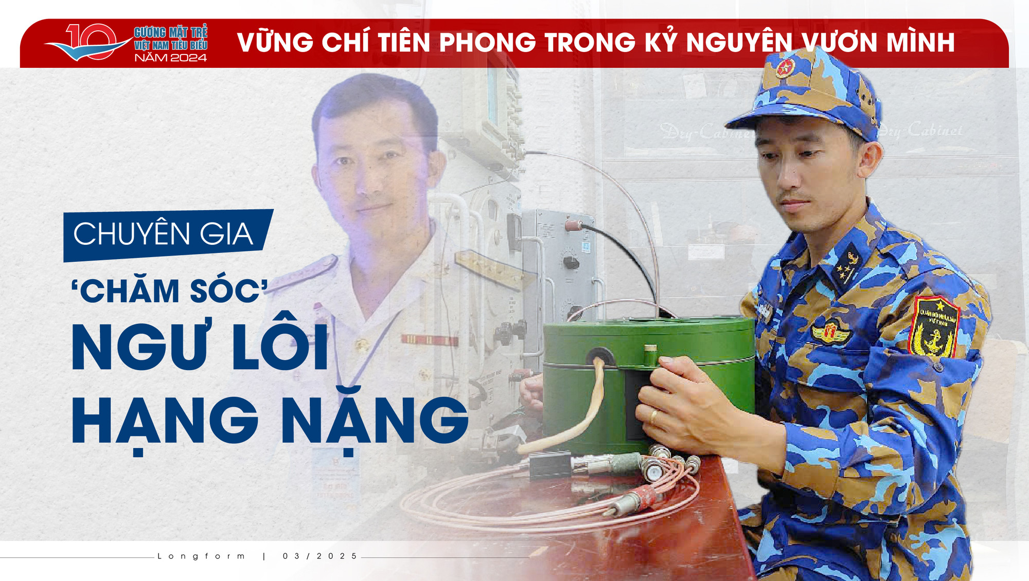 Chuyên gia ‘chăm sóc’ ngư lôi hạng nặng