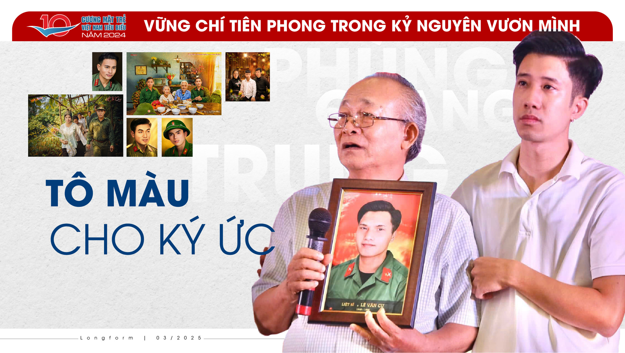 Chàng trai 'tô màu ký ức'