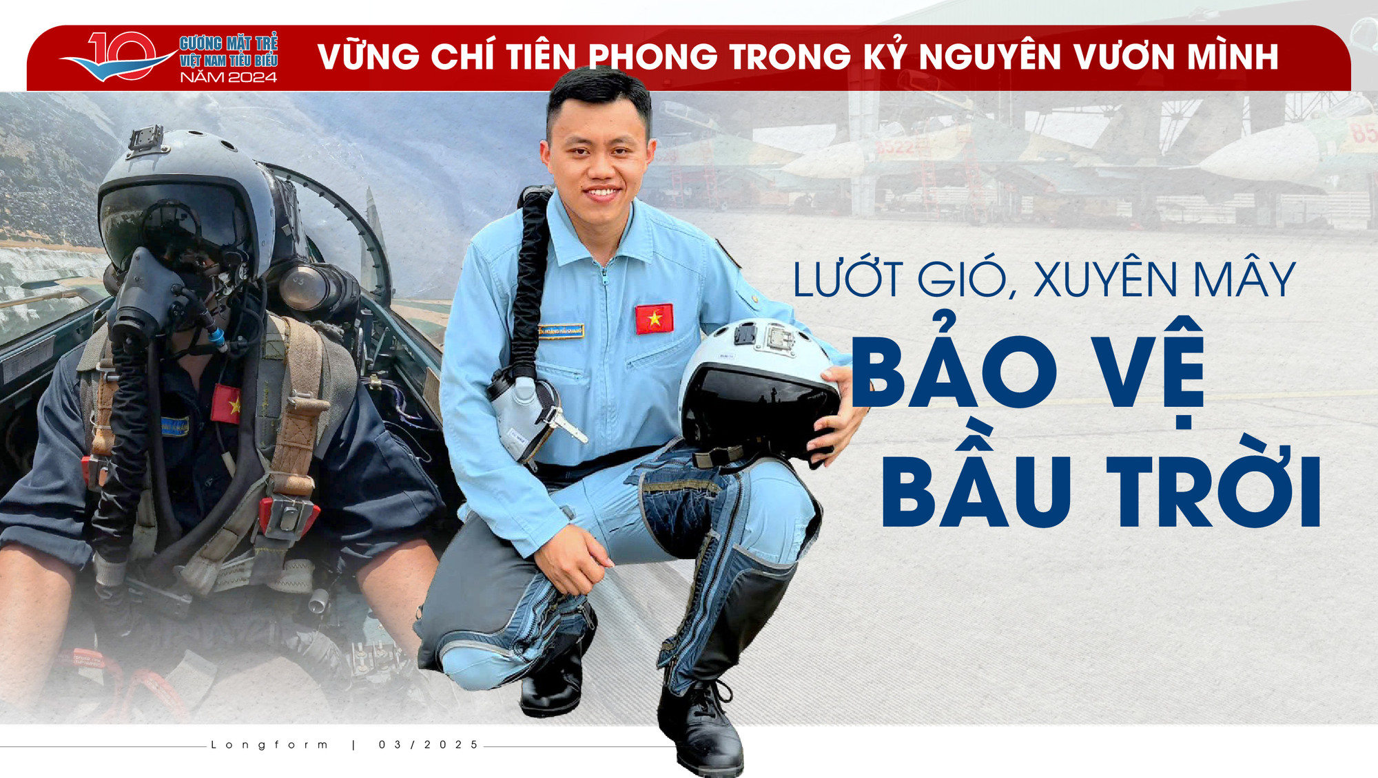 Lướt gió, xuyên mây bảo vệ bầu trời