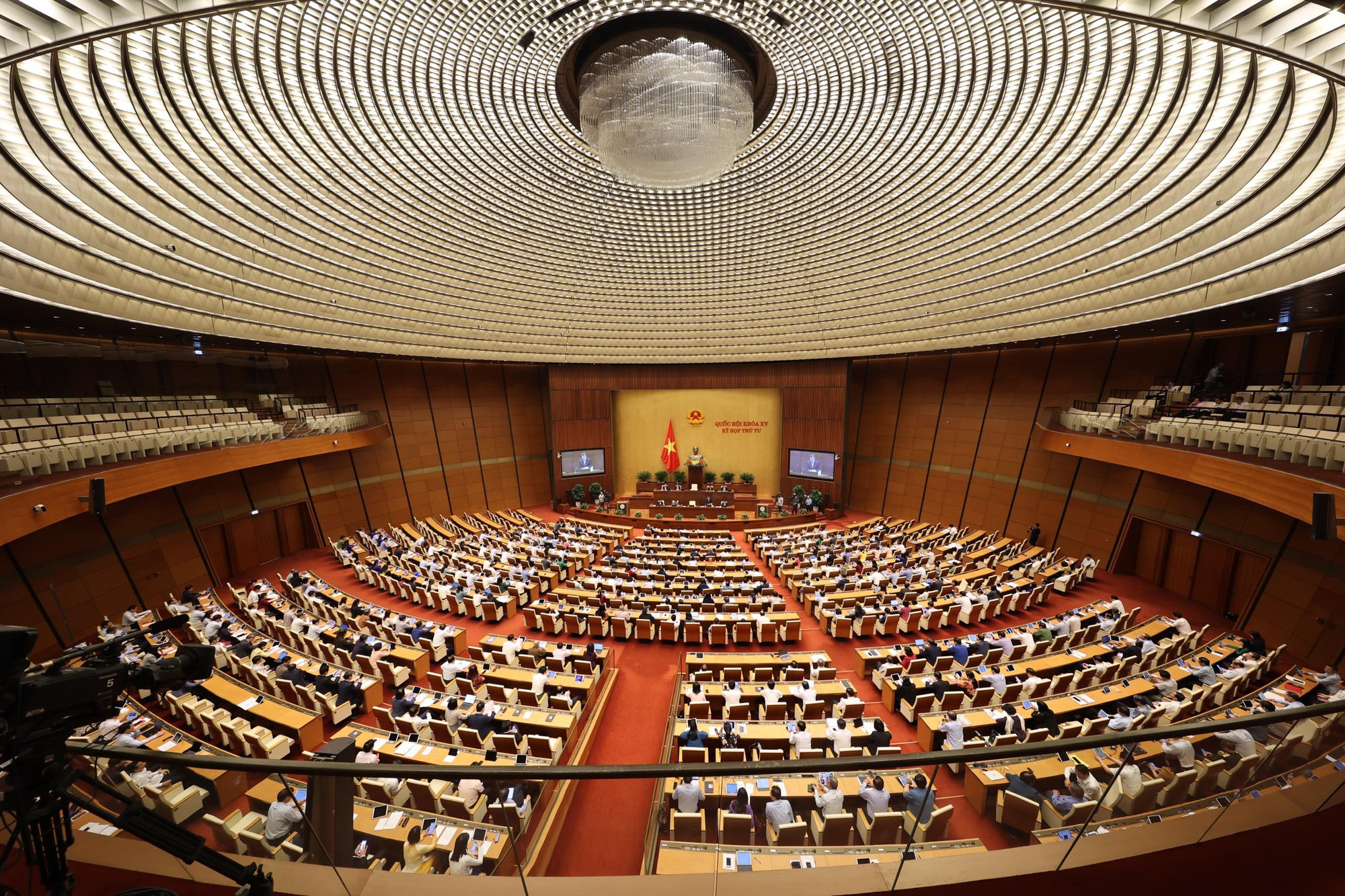 Quốc hội biểu quyết thông qua dự án Vành đai 4 Quốc hội biểu quyết thông qua dự án Vành đai 4