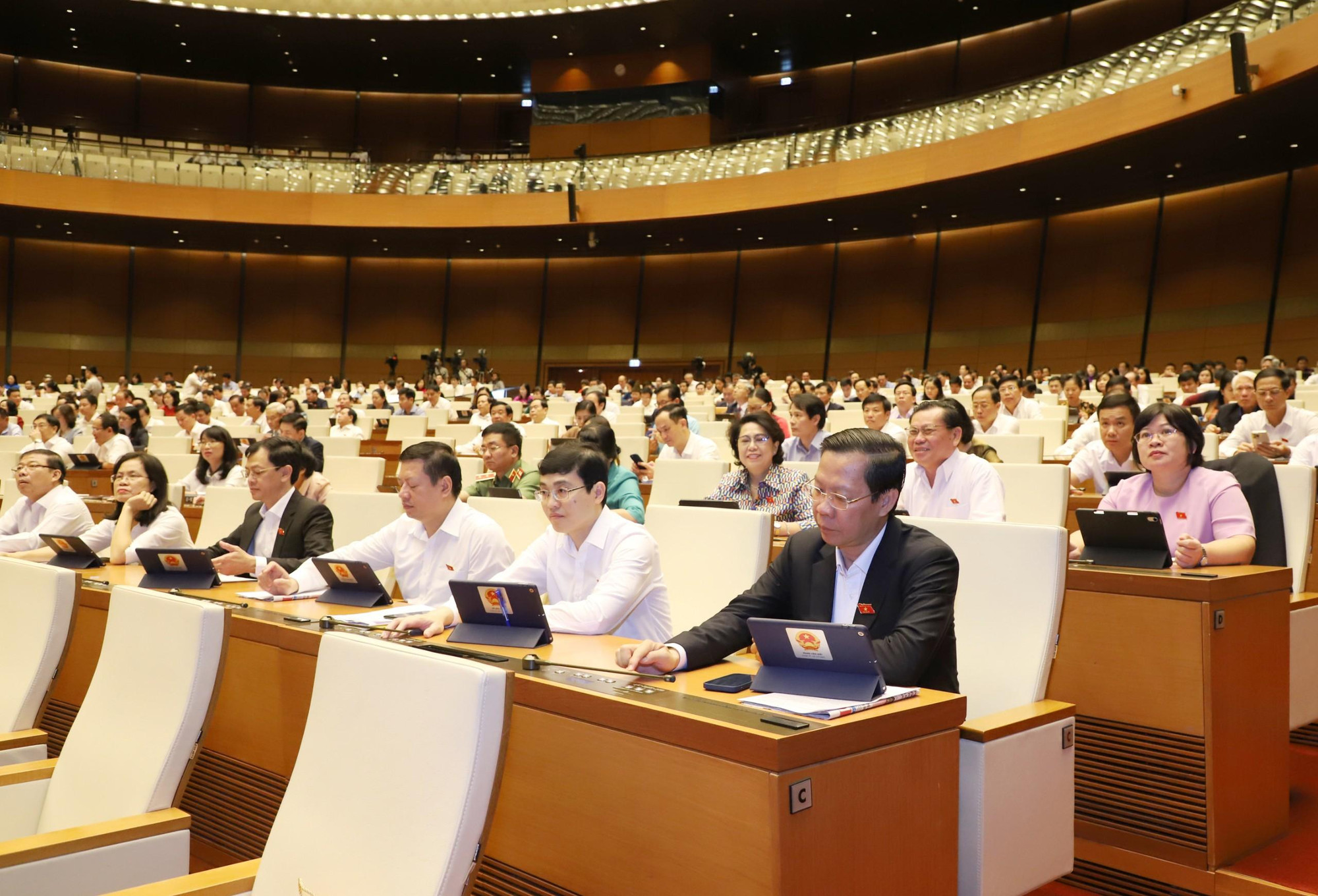 Quốc hội biểu quyết thông qua dự án Vành đai 4 Quốc hội biểu quyết thông qua dự án Vành đai 4