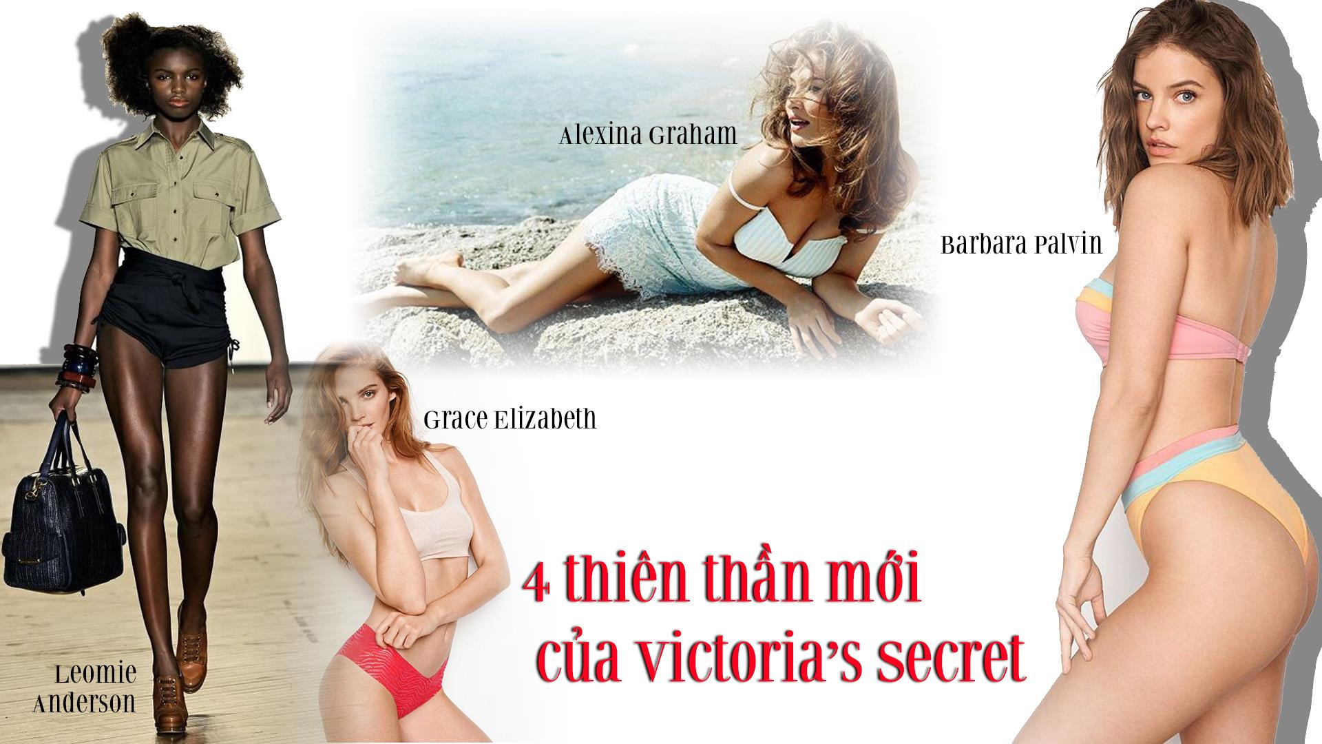 Vóc dáng nóng bỏng của 4 thiên thần Victoria's Secret mới