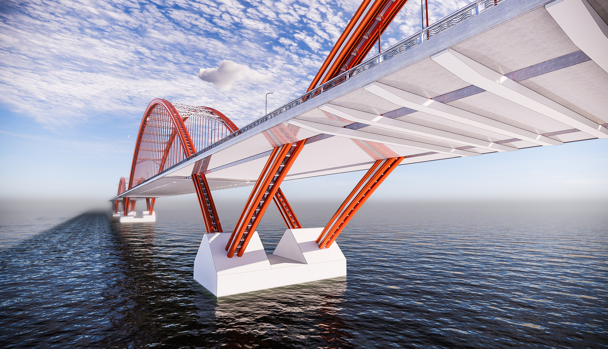 Thiết kế cầu Thượng Cát đường Vành đai 3,5 vượt sông Hồng do TEDI thực hiện.