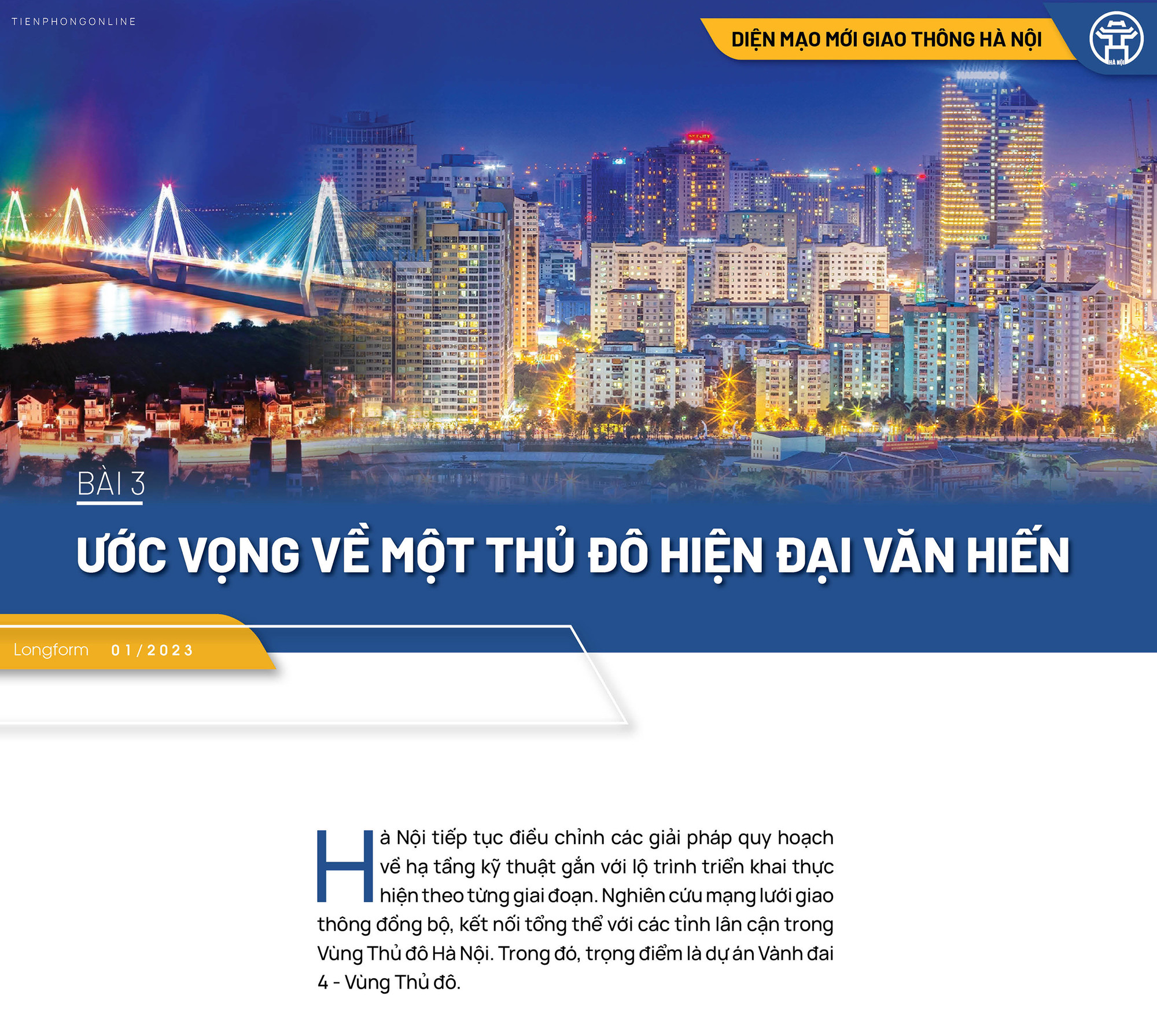 Ước vọng về một thủ đô hiện đại văn hiến