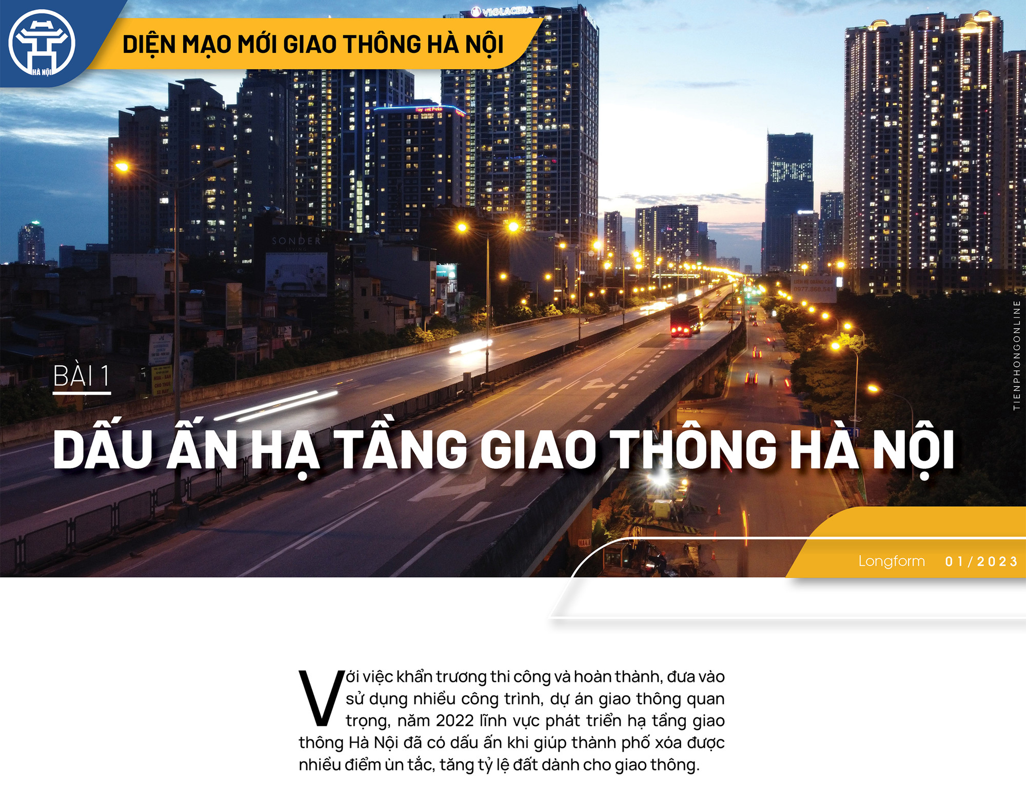 Dấu ấn hạ tầng giao thông Hà Nội năm 2022
