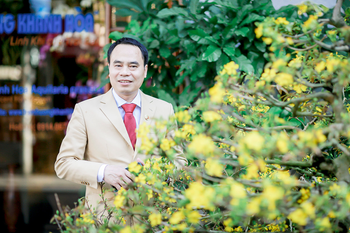 Ông Nguyễn Văn Tưởng, Chủ tịch công ty Trầm Hương Khánh Hòa ATC