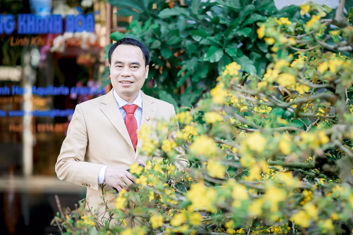 Ông Nguyễn Văn Tưởng, Chủ tịch công ty Trầm Hương Khánh Hòa ATC