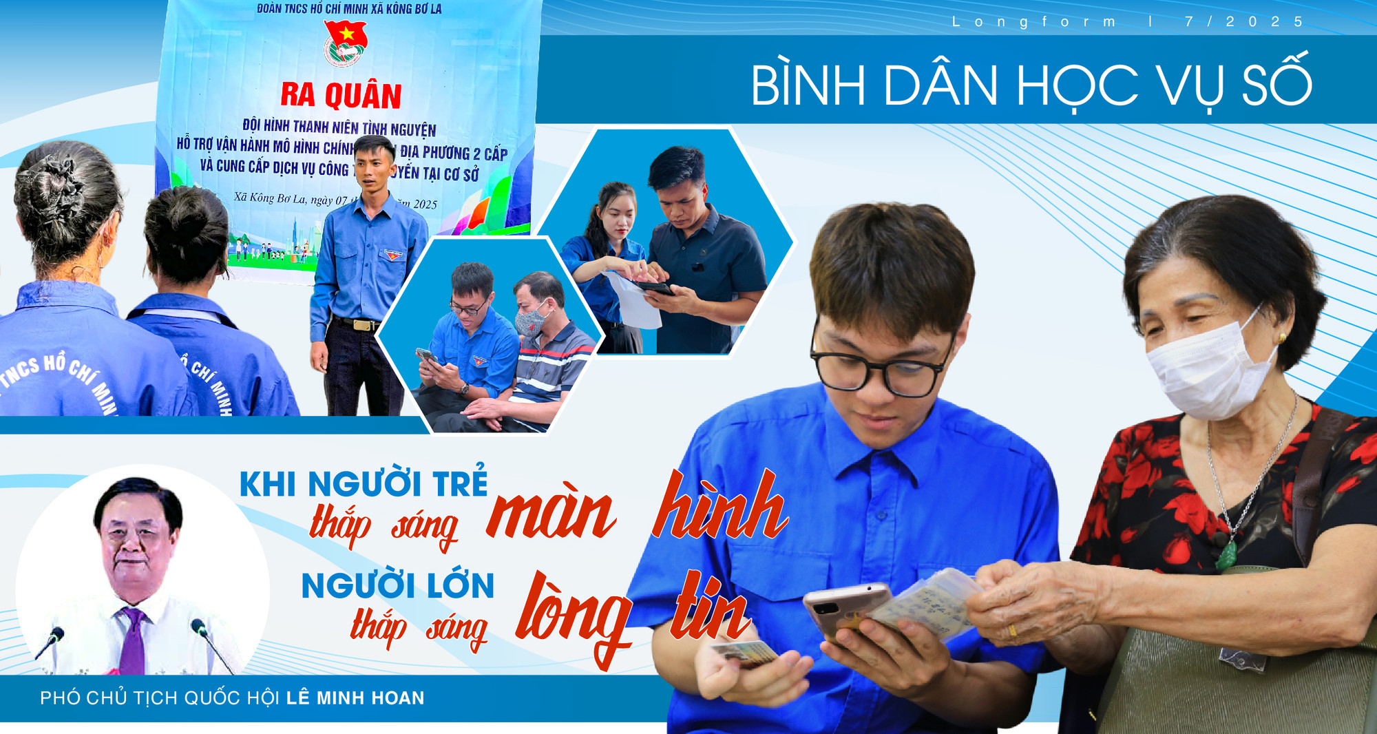 Bình dân học vụ số: Khi người trẻ thắp sáng màn hình, người lớn thắp sáng lòng tin