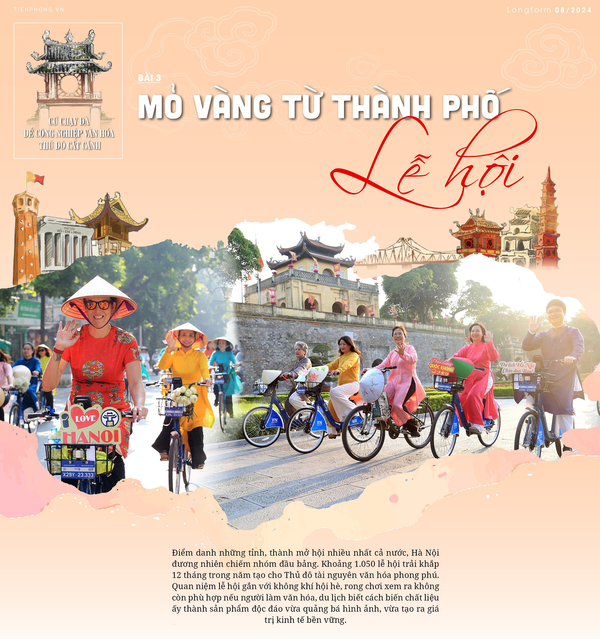 Để công nghiệp văn hóa Thủ đô cất cánh - Bài 3: Mỏ vàng từ thành phố lễ hội