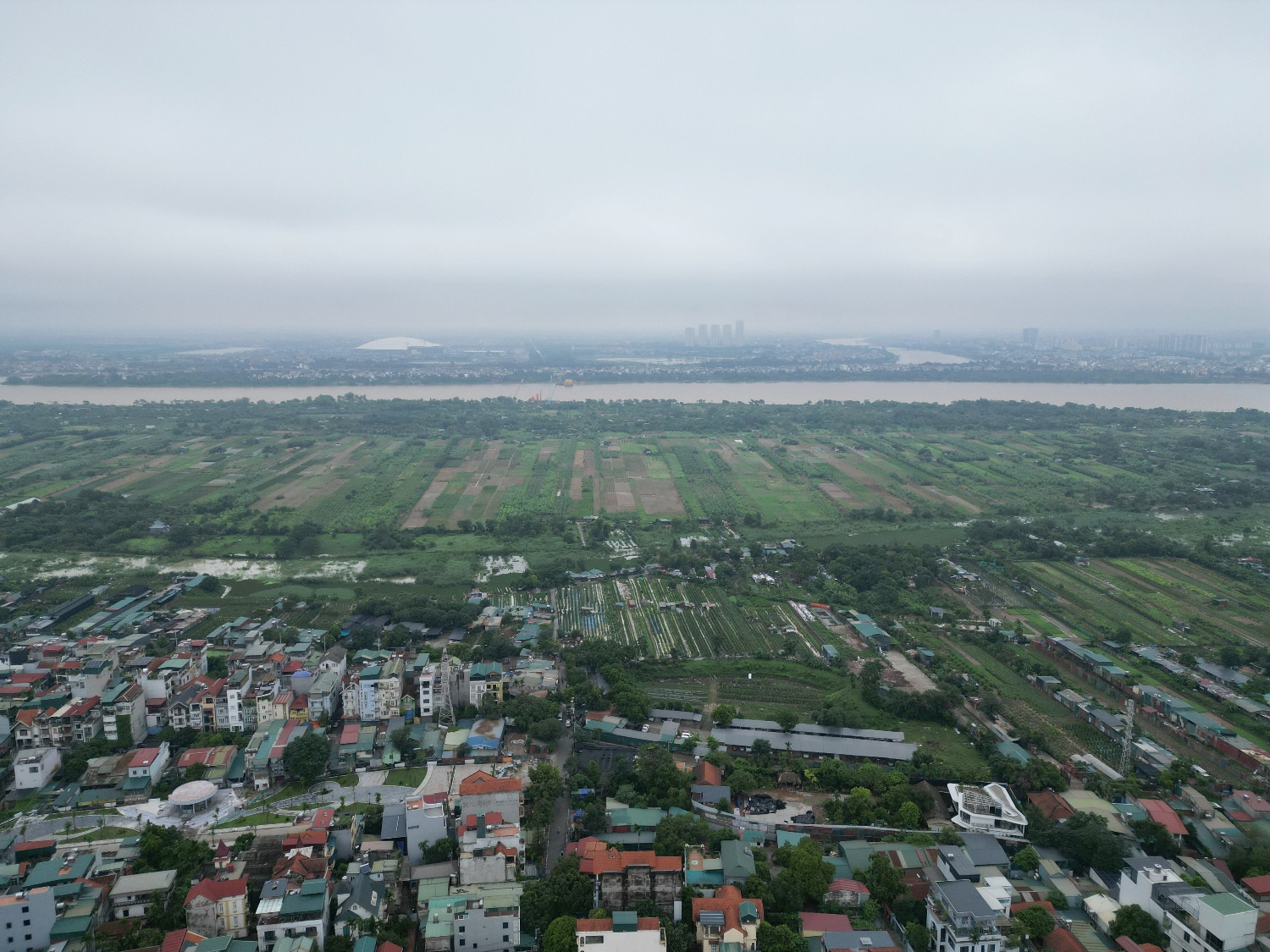 Cận cảnh vị trí được đề xuất xây dựng “Đại lộ và cảnh quan” ven sông Hồng |  Báo điện tử Tiền Phong