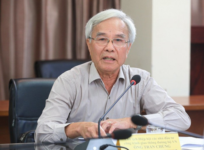 PGS,TS. Trần Chủng - nguyên Cục trưởng Cục Giám định Nhà nước về chất lượng công trình xây dựng, Bộ Xây dựng. Ảnh: Varsi.