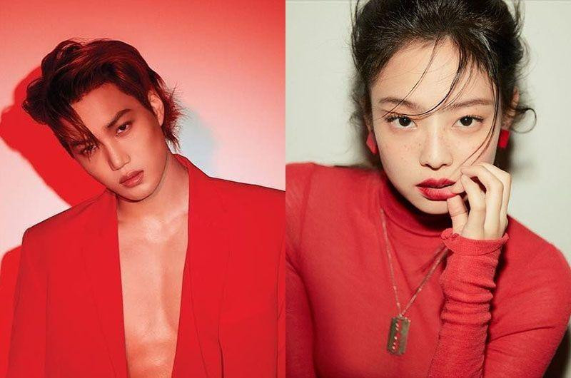 Kai (EXO) là người duy nhất Jennie công khai hẹn hò.