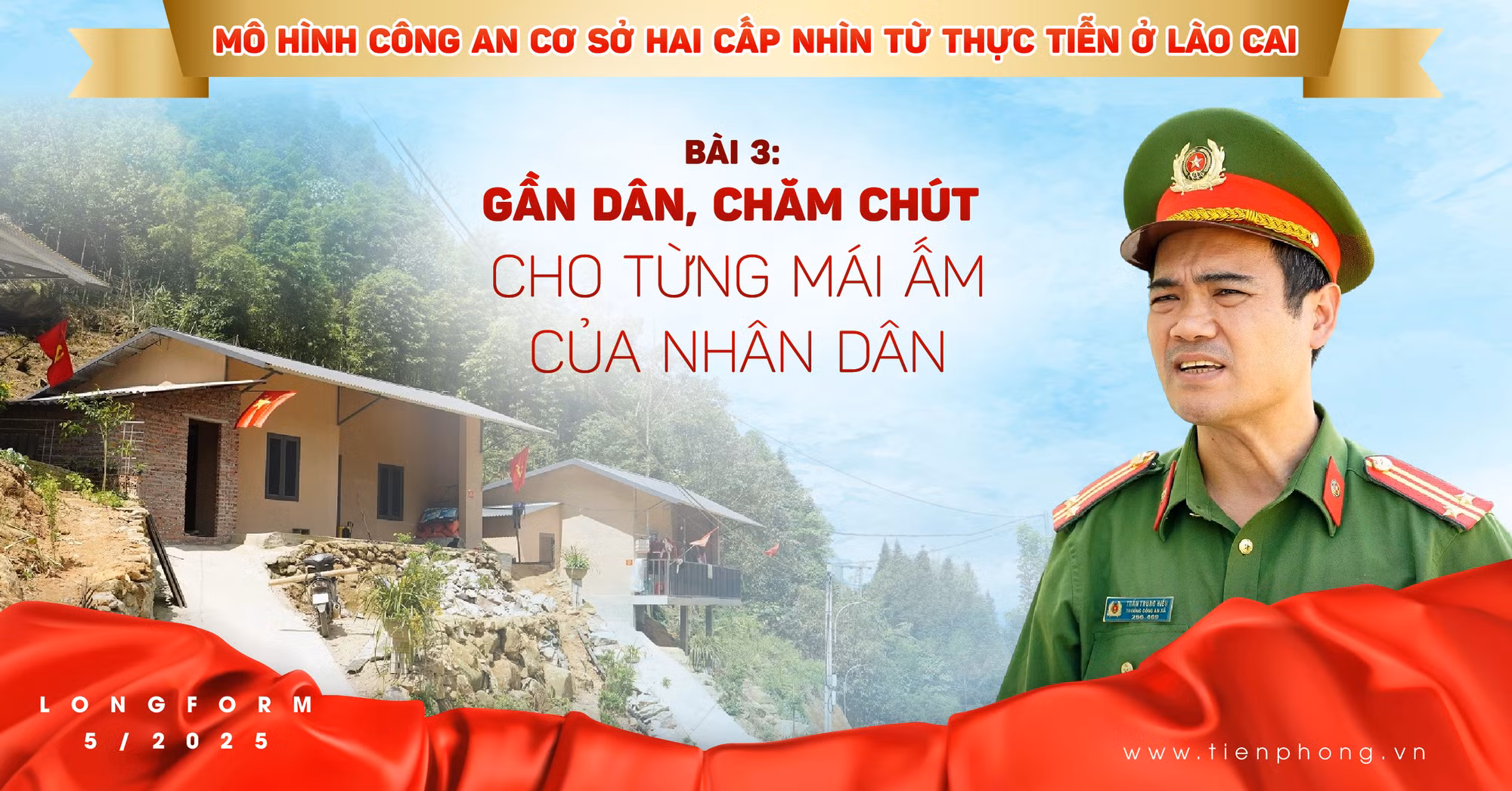 Mô hình công an hai cấp nhìn từ thực tiễn ở Lào Cai: Gần dân, chăm chút cho từng mái ấm của nhân dân