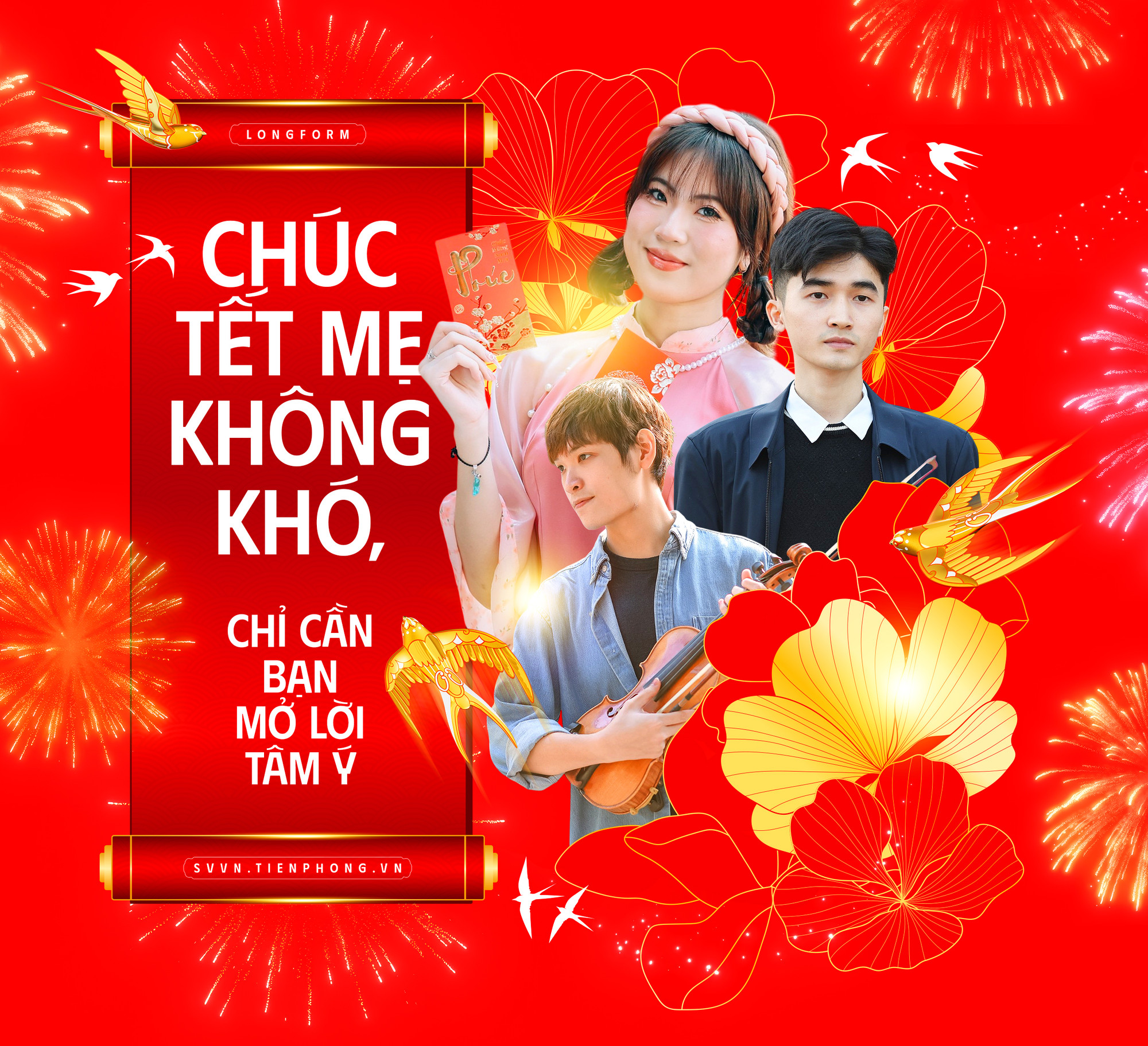 Chúc Tết Mẹ không khó, chỉ cần bạn mở lời tâm ý