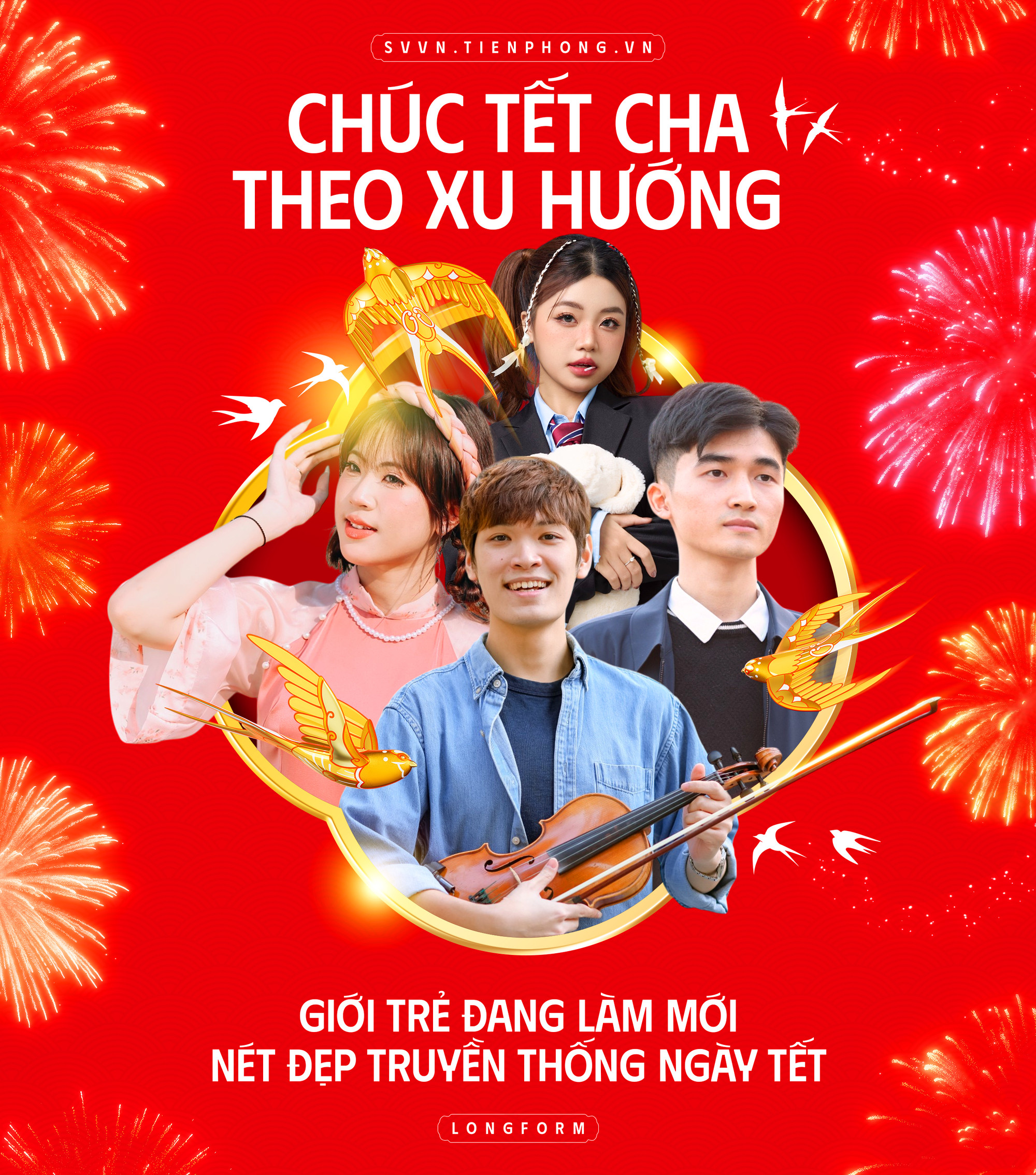 Chúc Tết Cha theo xu hướng – Giới trẻ đang làm mới nét đẹp truyền thống ngày Tết