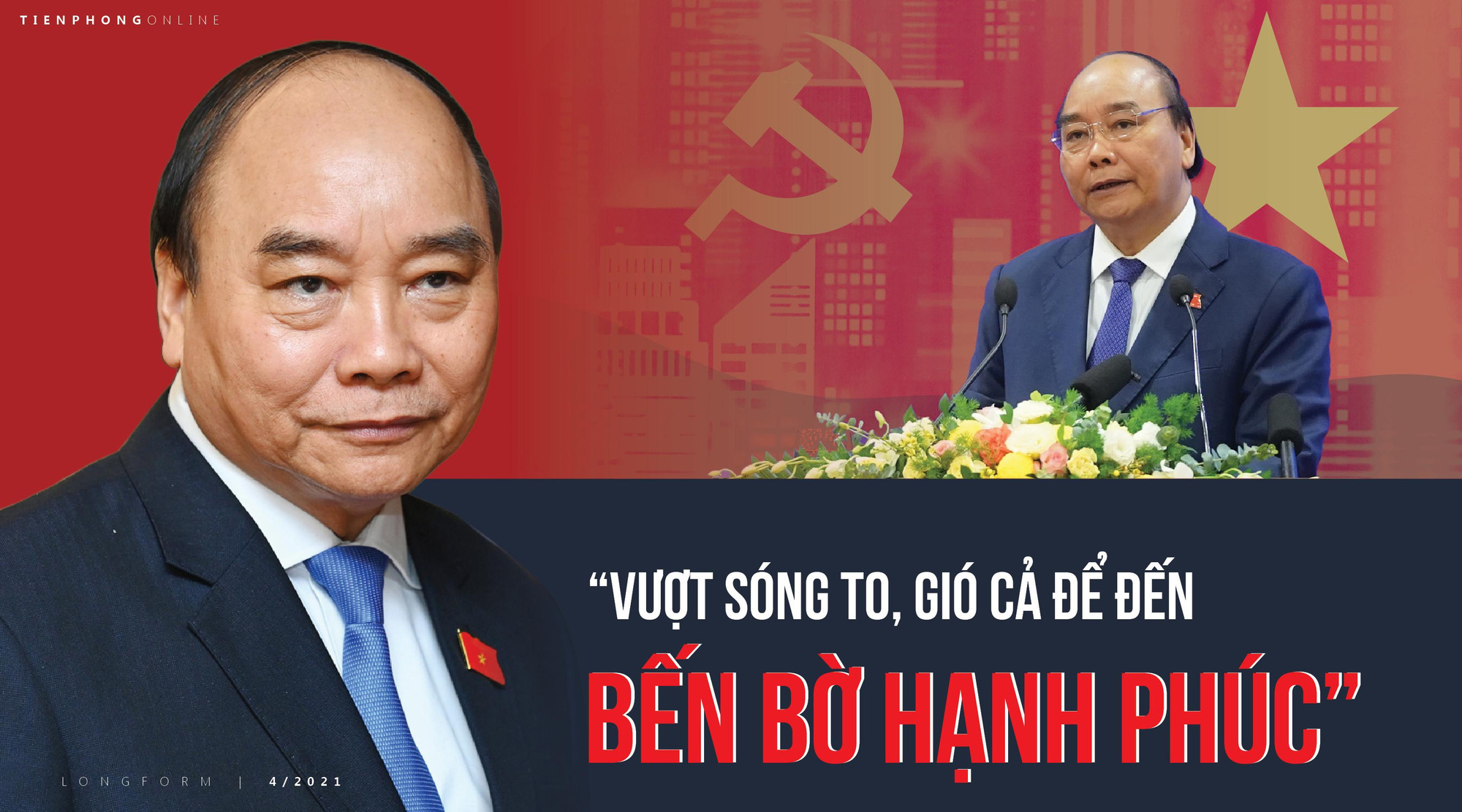 “Vượt sóng to, gió cả để đến bến bờ hạnh phúc”
