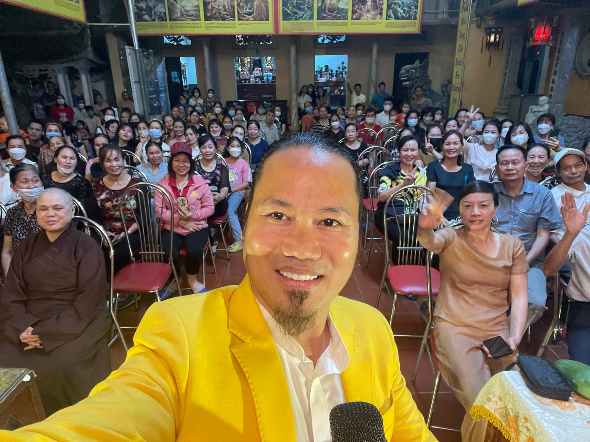 Nghệ sĩ hài Vượng Râu không còn xuất hiện nhiều như xưa. Ảnh: NVCC. Nghệ sĩ hài Vượng Râu không còn xuất hiện nhiều như xưa. Ảnh: NVCC.