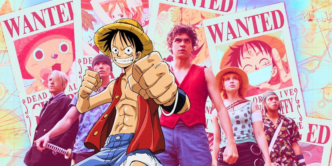 One Piece là bộ phim giả tưởng kể về những đội cướp biển trong cuộc săn lùng kho báu thần thoại, họ chống lại hải quân làm việc để bảo vệ luật pháp và trật tự. Ảnh: X.