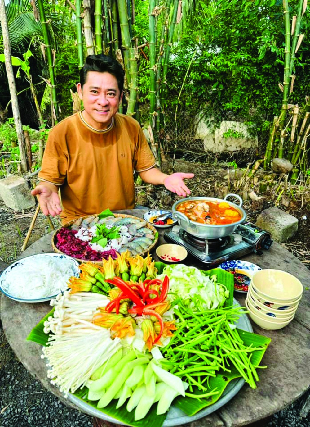Huỳnh Anh Tuấn ở nhà nấu ăn, sống trong khu vườn 6.000 m2 | Báo điện tử  Tiền Phong