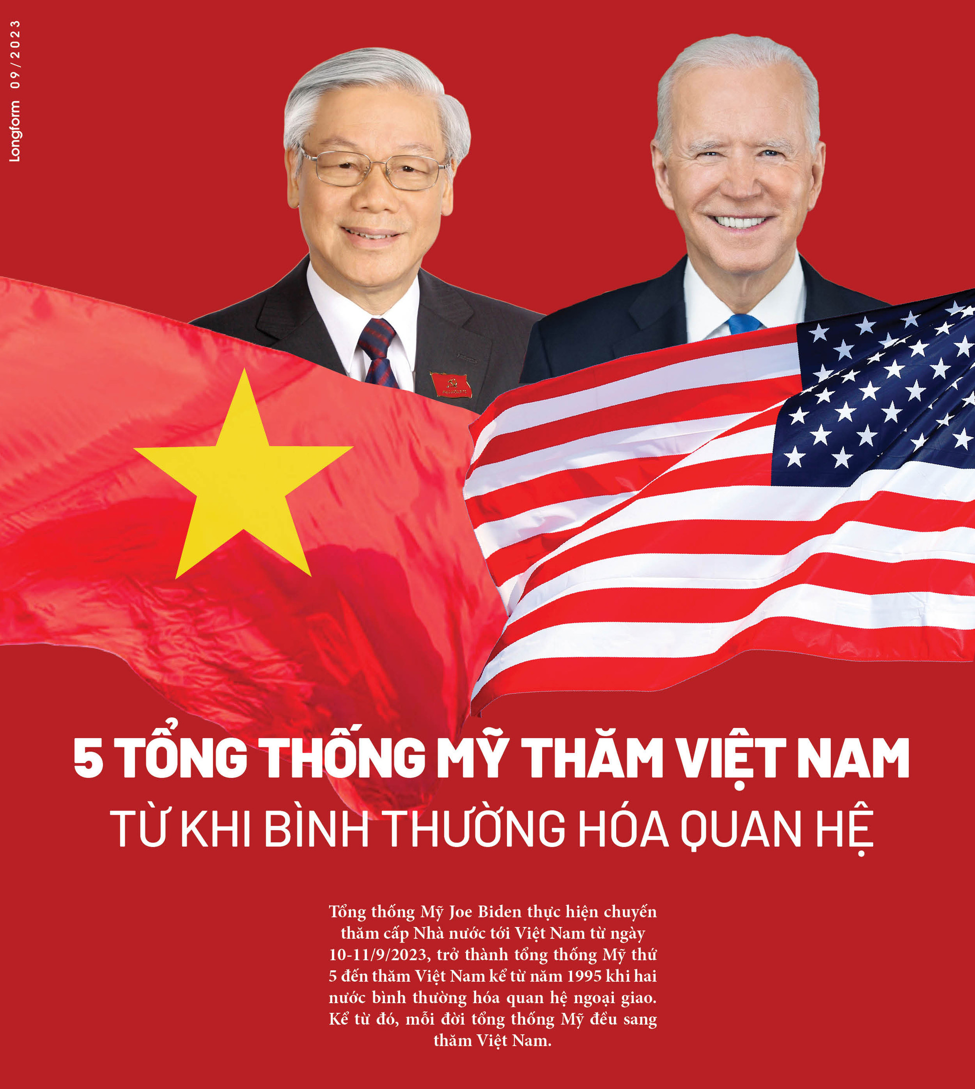 5 tổng thống Mỹ thăm Việt Nam từ khi bình thường hóa quan hệ