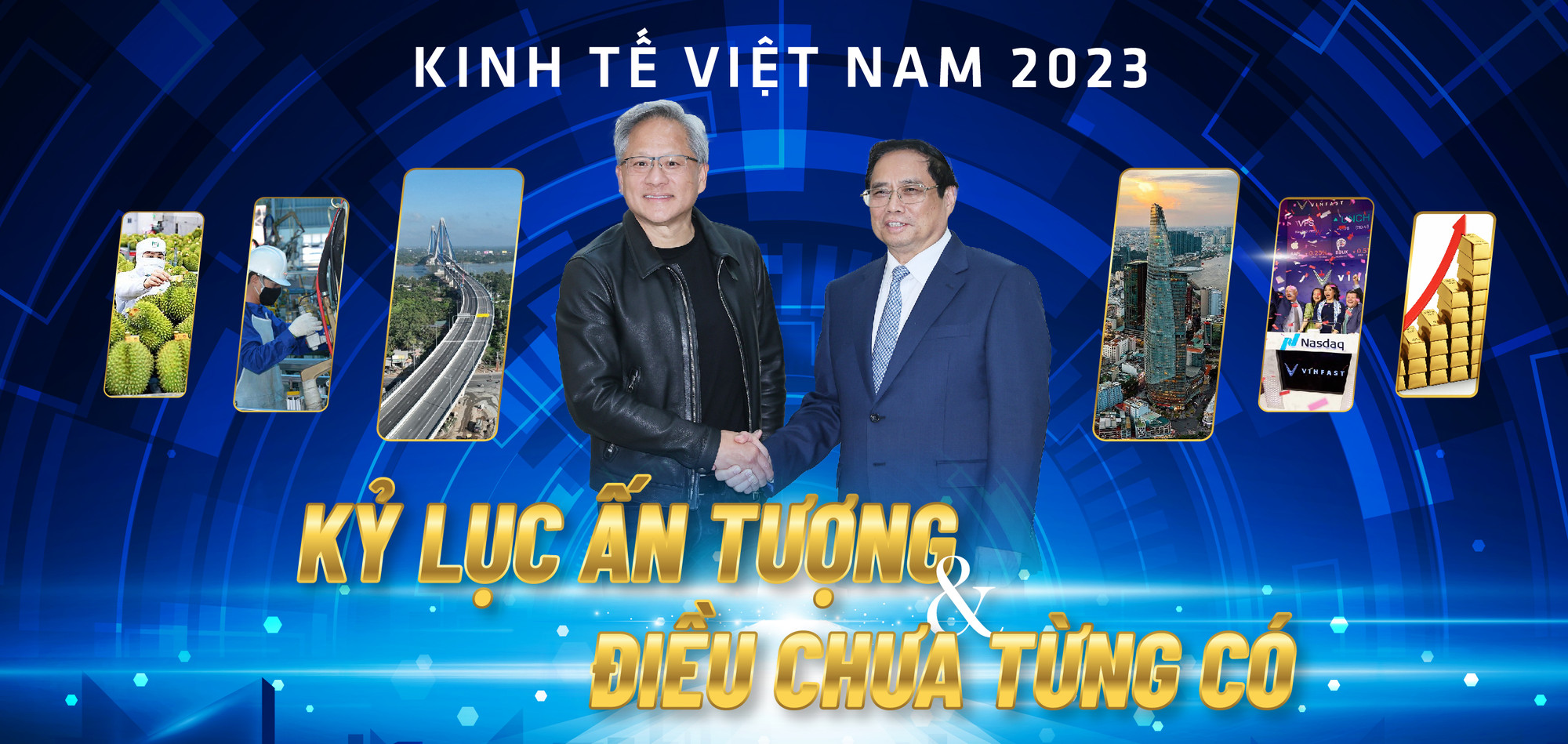 Kinh tế Việt Nam 2023: Kỷ lục ấn tượng và điều chưa từng có 