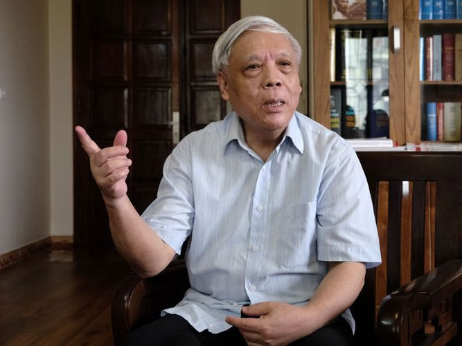 PGS.TS Nguyễn Trọng Phúc, nguyên Viện trưởng Viện Lịch sử Đảng. Ảnh: PV.